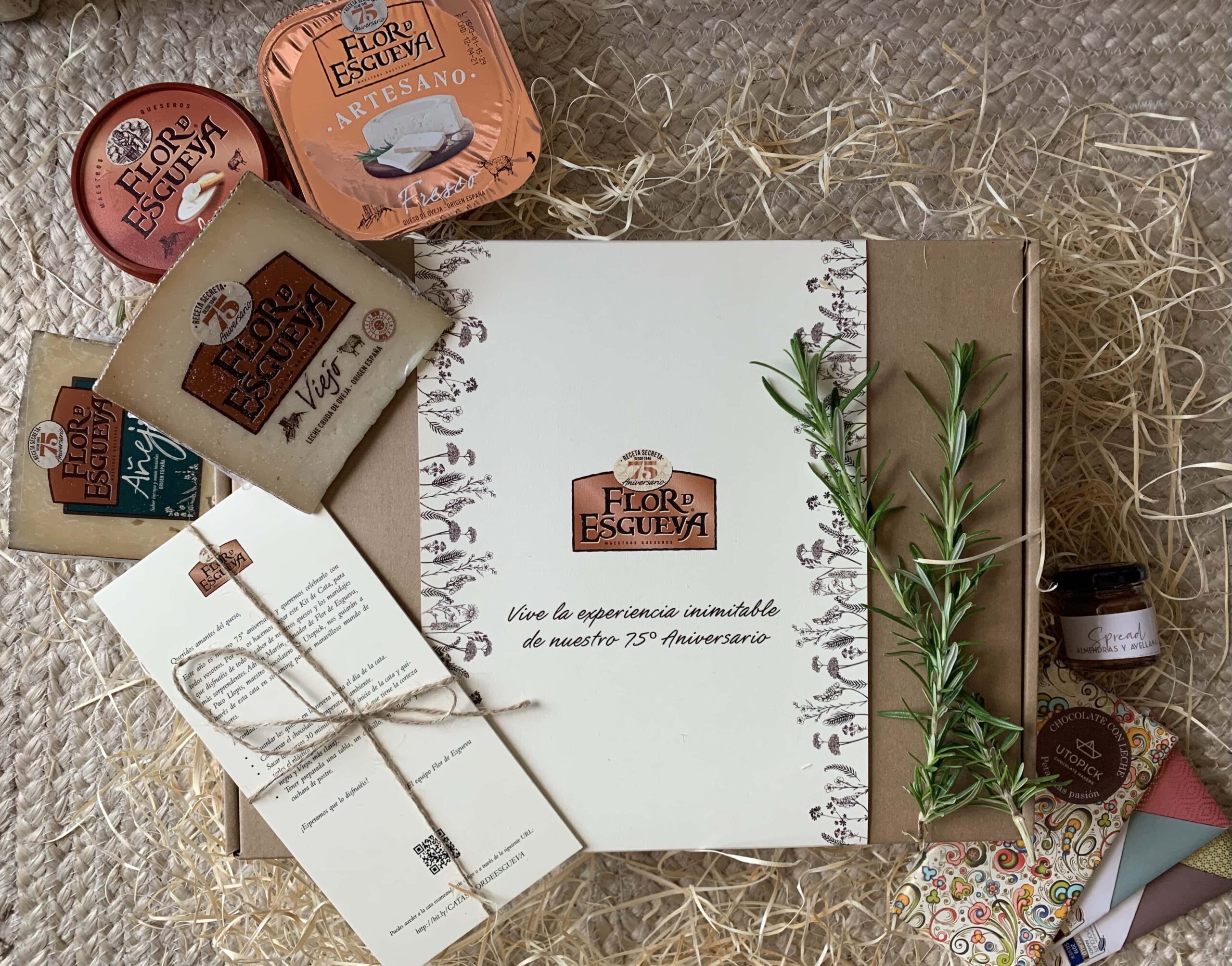 Flor de Esgueva celebra su 75º aniversario con un plan de Catas a Domicilio