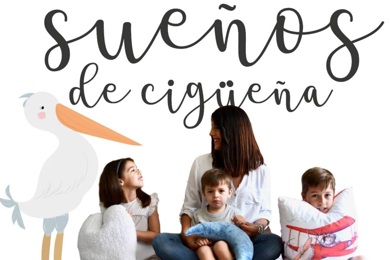 Vinilos infantiles: Sueños de Cigüeña
