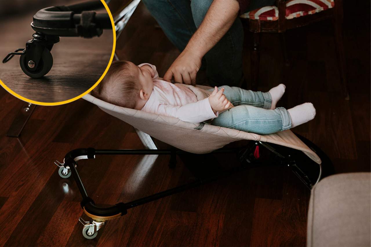 Las ruedas para hamacas infantiles que han revolucionado a nivel internacional, ideadas por Ride&Go Baby