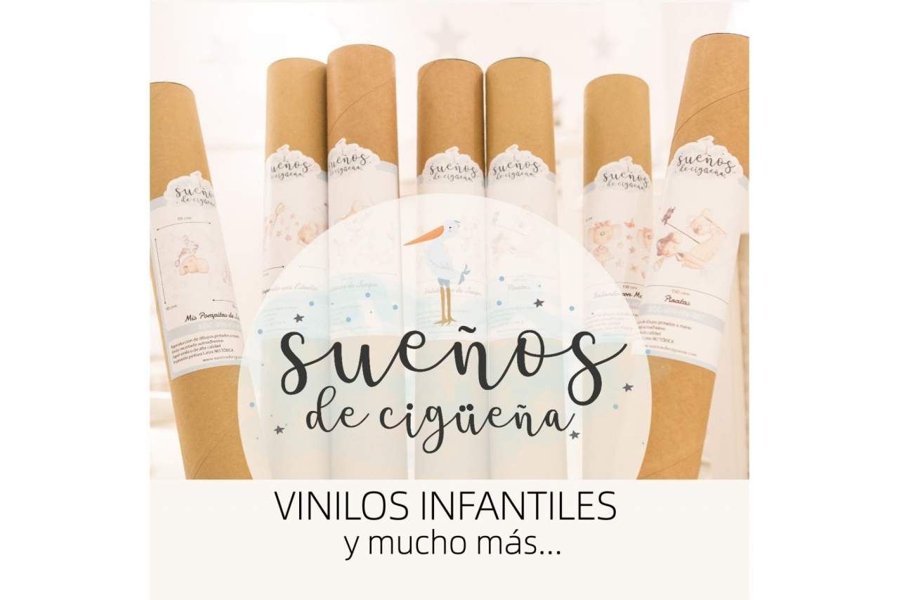 El éxito de Sueños de Cigüeña, empresa de vinilos infantiles