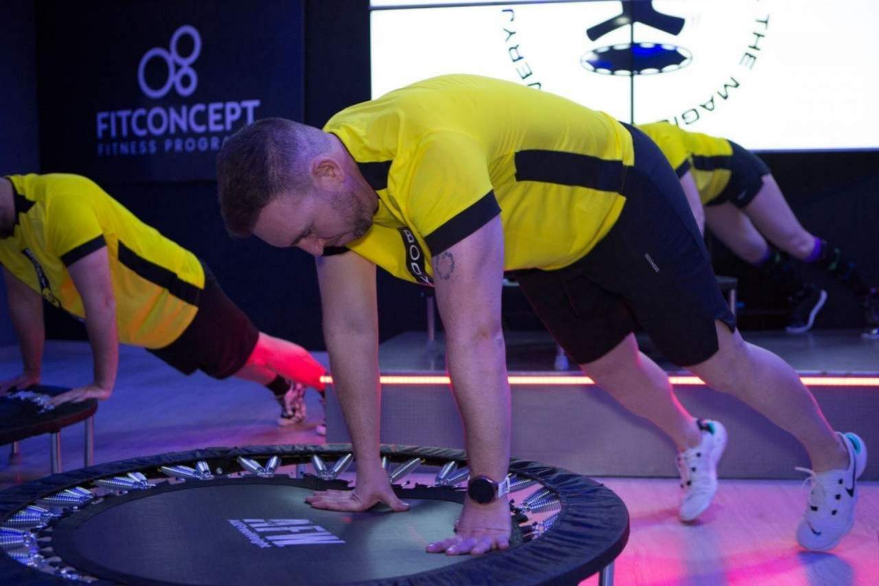 FitconceptPro ofrece el Bodyjump, el primer y único entrenamiento creado en España sobre un mini-trampolín