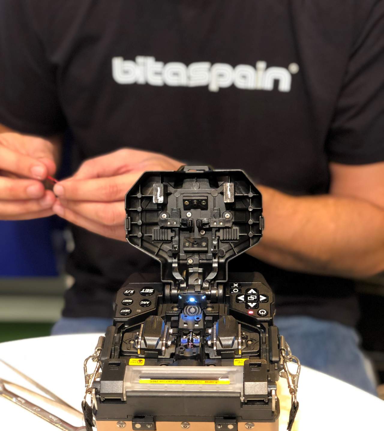 Las fusionadoras de fibra óptica en Bitaspain
