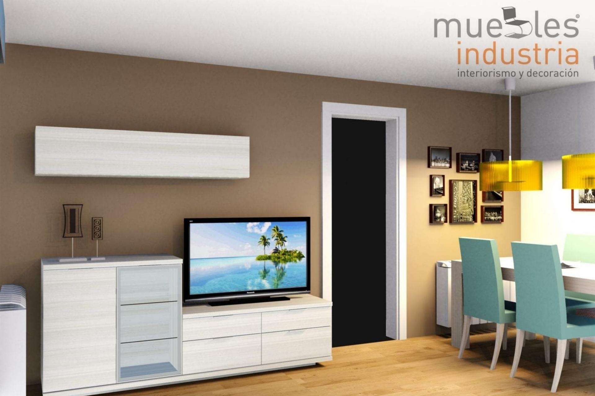 Diseño muebles 3D en Barcelona gracias a los profesionales de Muebles Industria