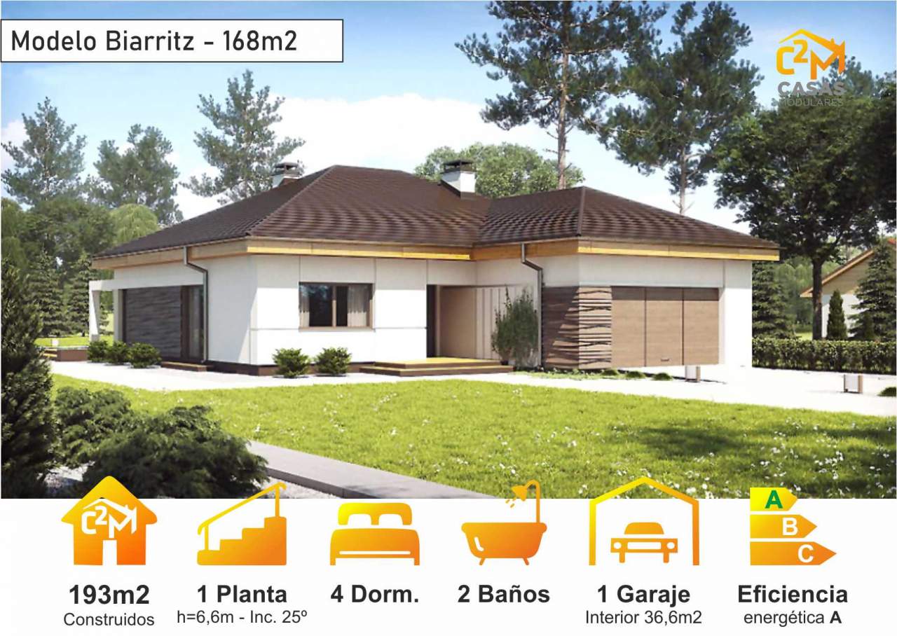 Una casa personalizada: las casas modulares de acero de C2casasmodulares