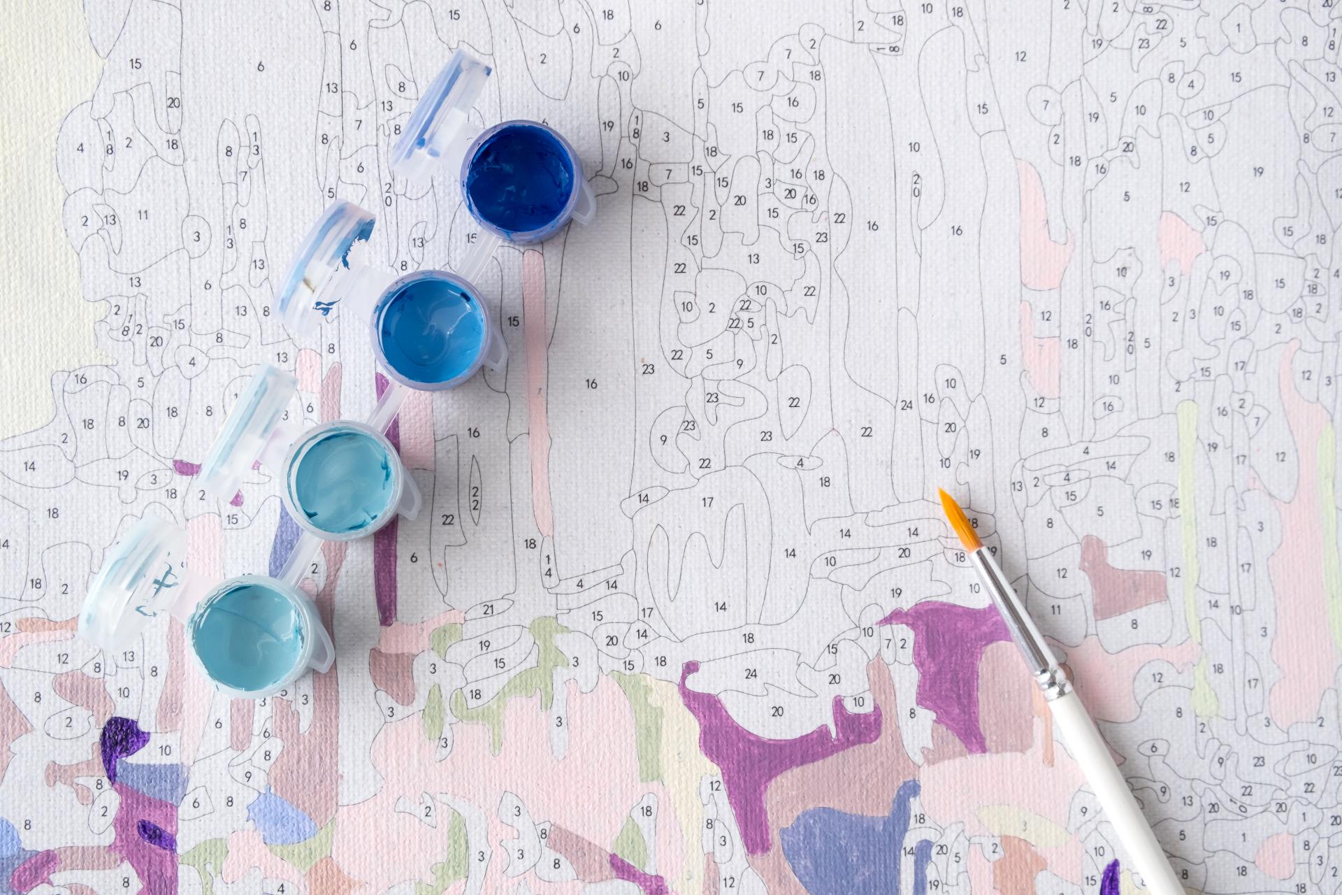 Pintar Números: la tendencia de pintar por números que ha llegado para quedarse