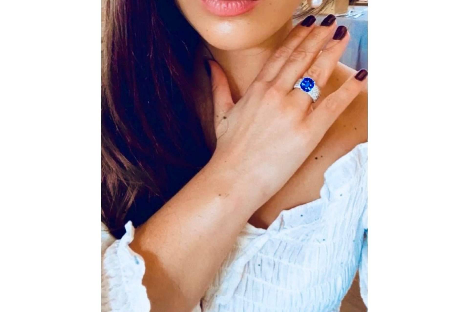 Joyas únicas con la gema tanzanita de la mano de la gemóloga Isabella Seijo