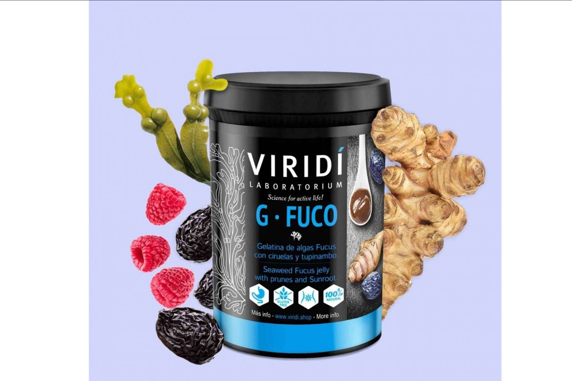 Los beneficios para el sistema digestivo de G-FUCO, creado por el laboratorio Viridi