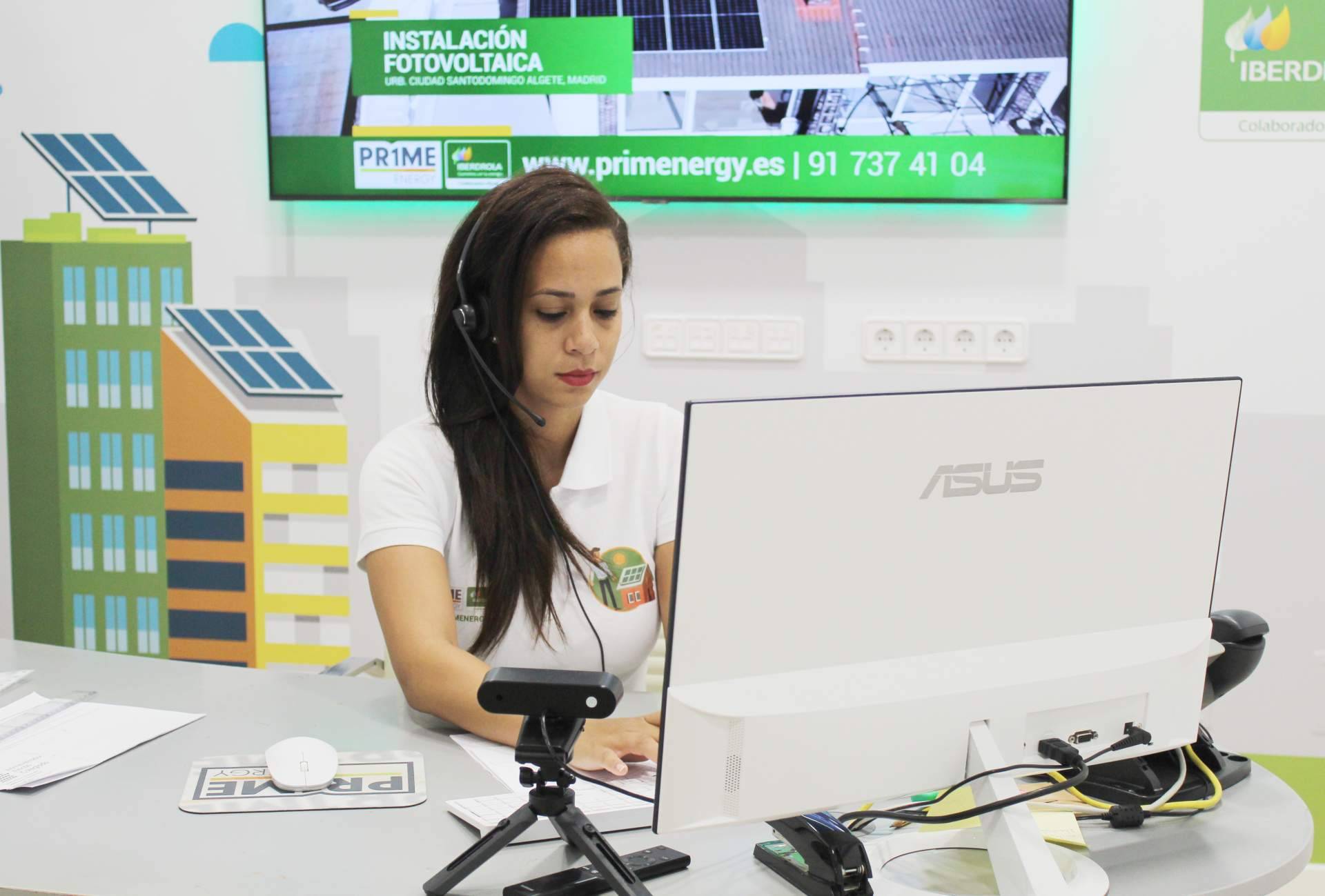 La atención virtual en directo de la compañía Prime Energy: Nos vemos online