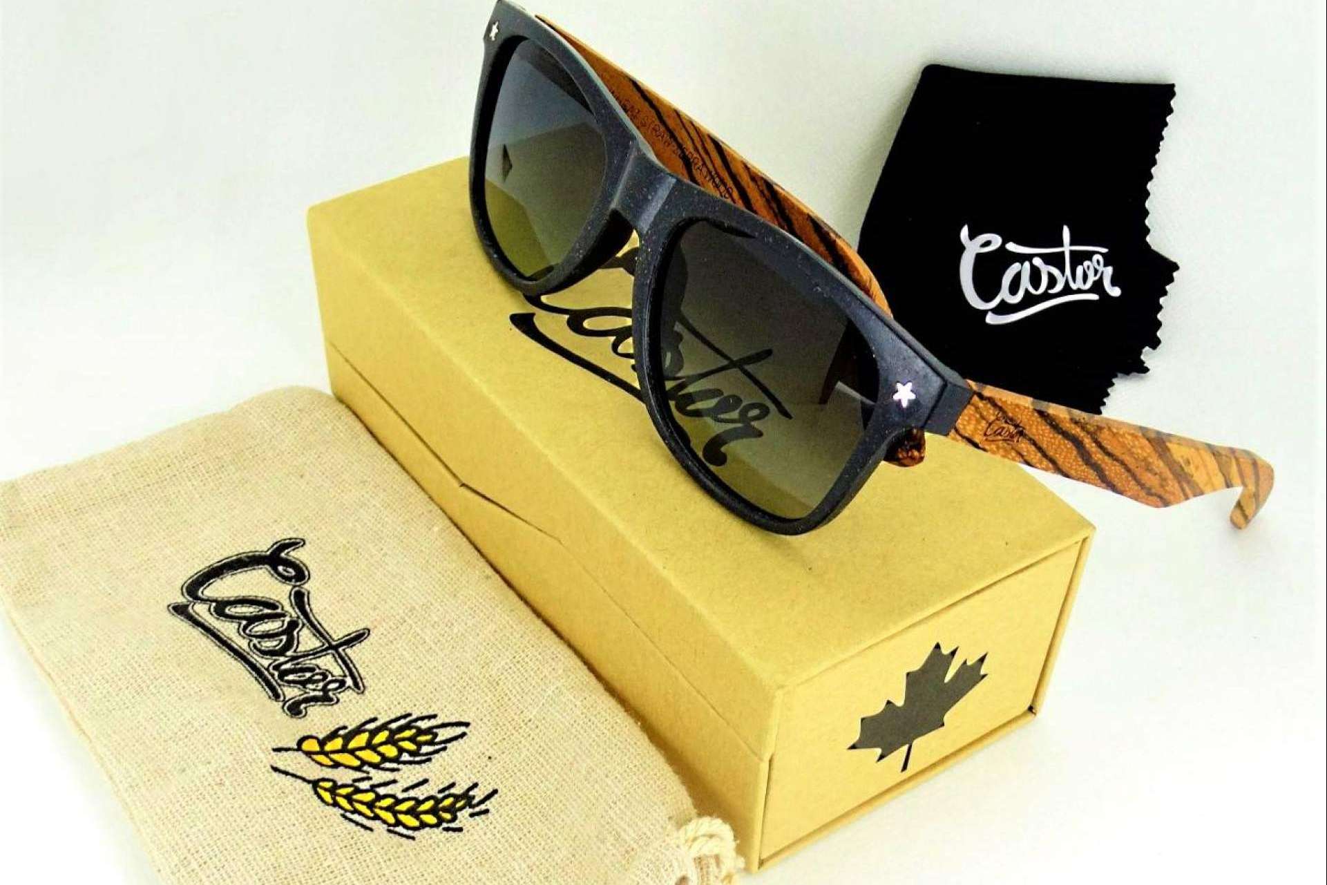 Las gafas biodegradables de Castor Sunglasses son el símbolo de la sostenibilidad