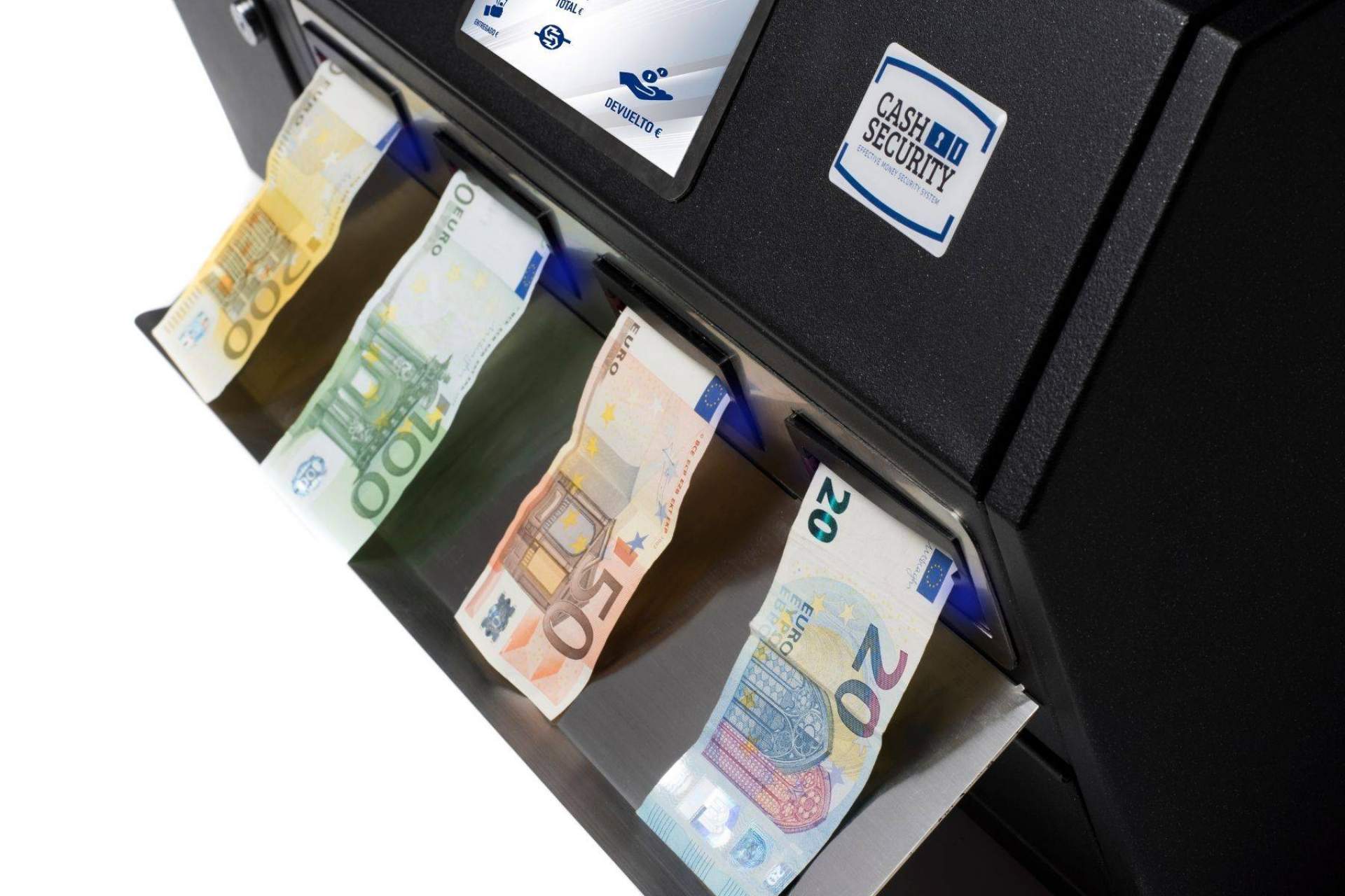 Detectar billetes falsos gracias a Cashsecurity