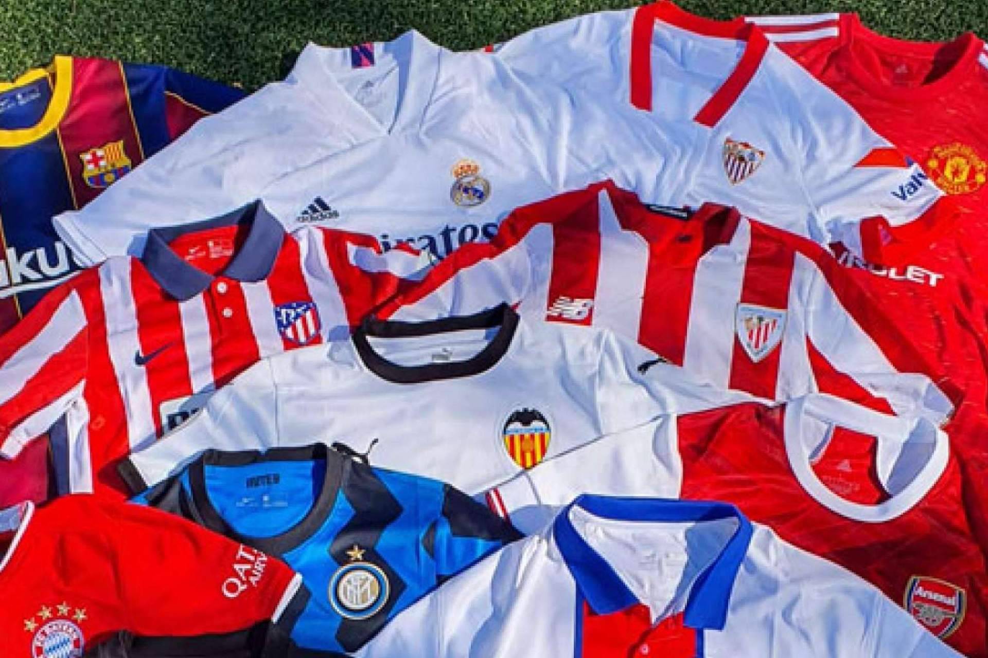 El amplio catálogo de Soccer Factory de productos oficiales