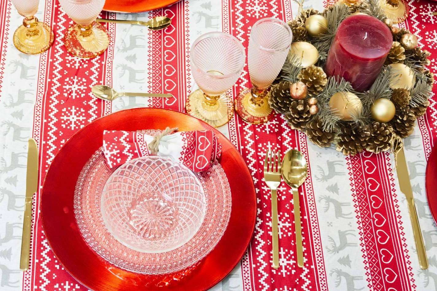 Las ideas de Rosso Decora para decorar la mesa en Navidad