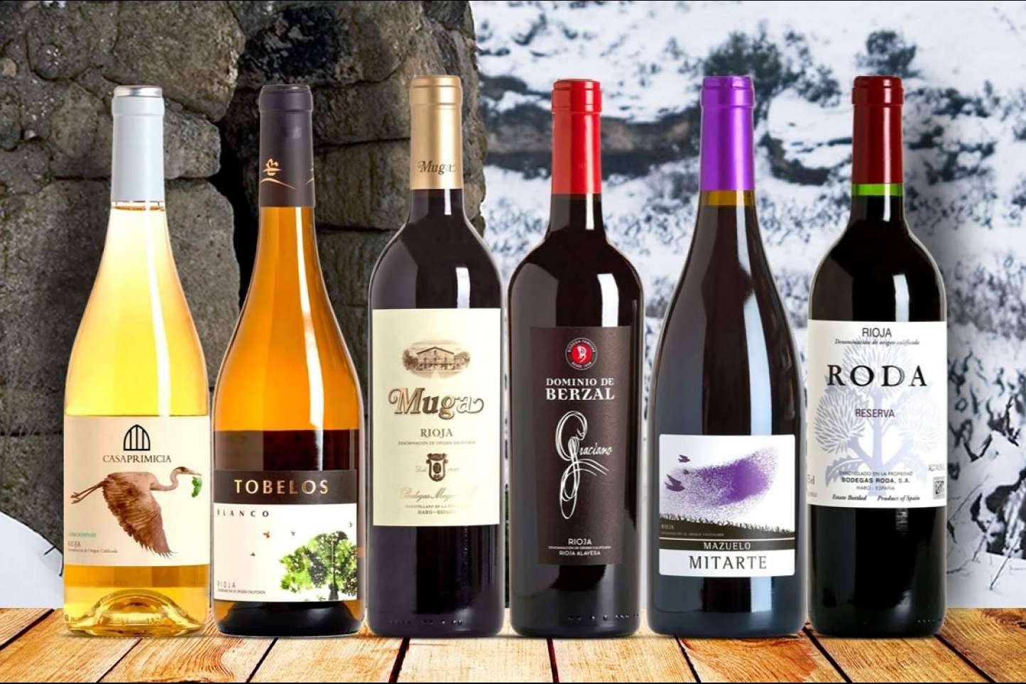 La selección invierno con 6 vinos de 6 bodegas diferentes de ILOVEWINE