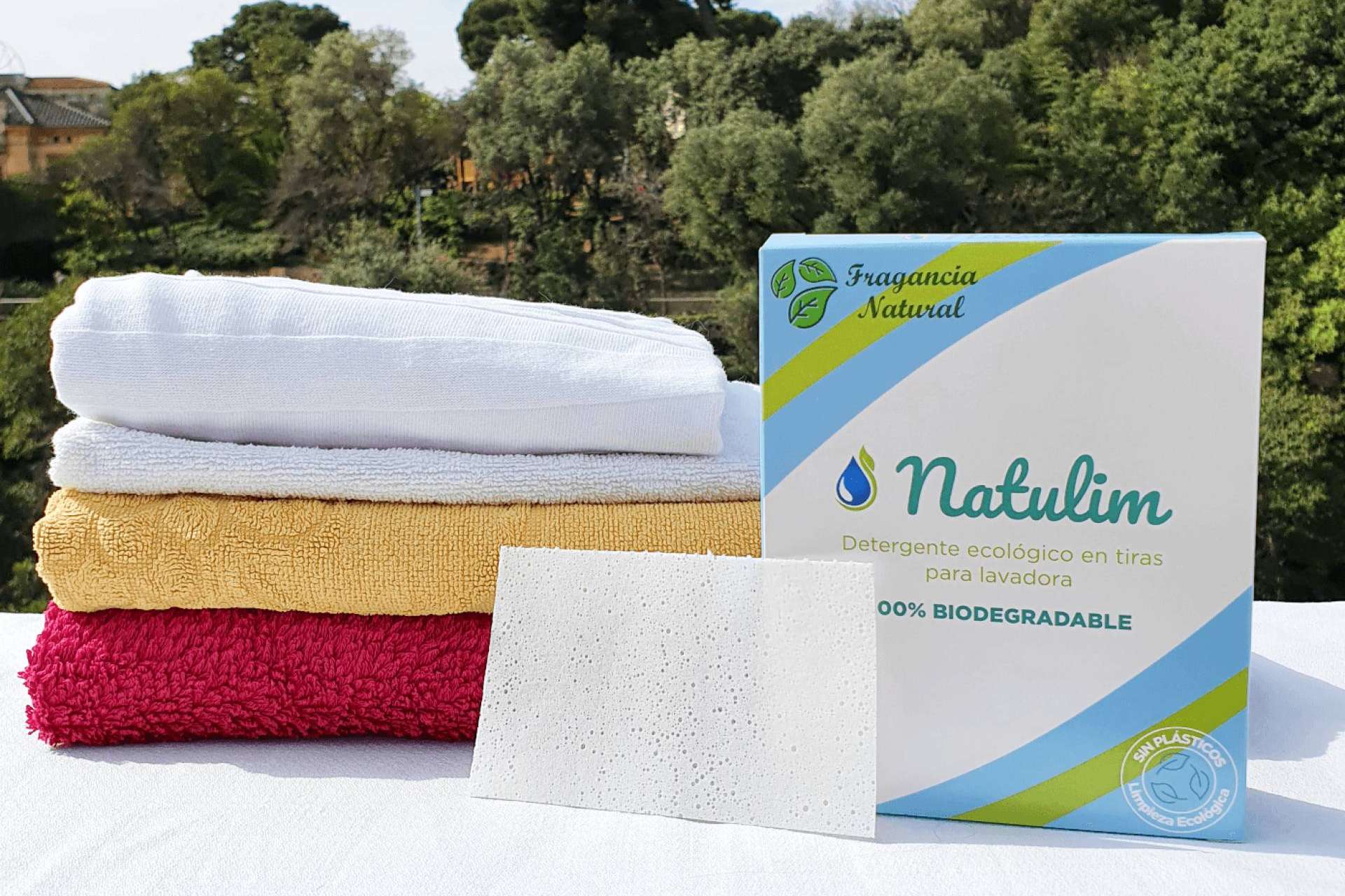 Las tiras de detergente ecológico Natulim, una buena alternativa para lavar la ropa cuidando el medioambiente