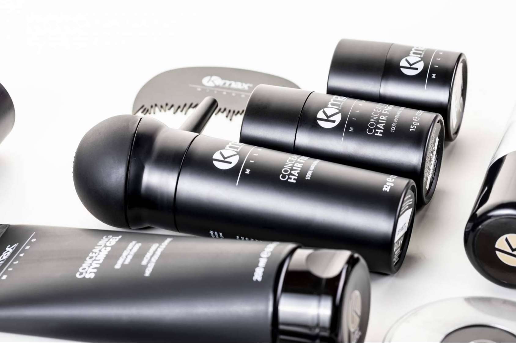 Las fibras capilares 100 % naturales de Kmax para combatir la caída de cabello