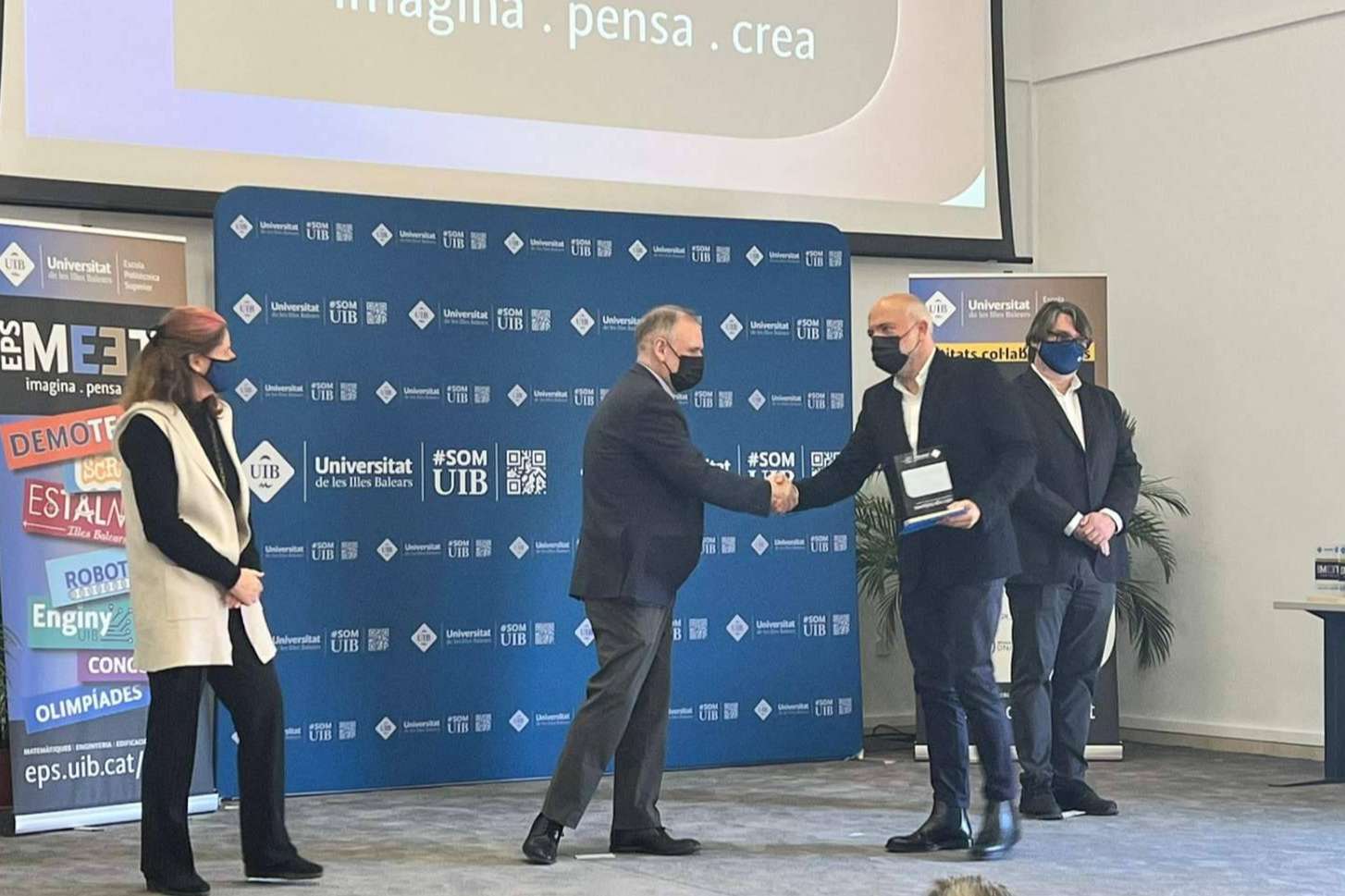 Reconocimiento a 3digits por su colaboración con la UIB en el programa MEET EPS