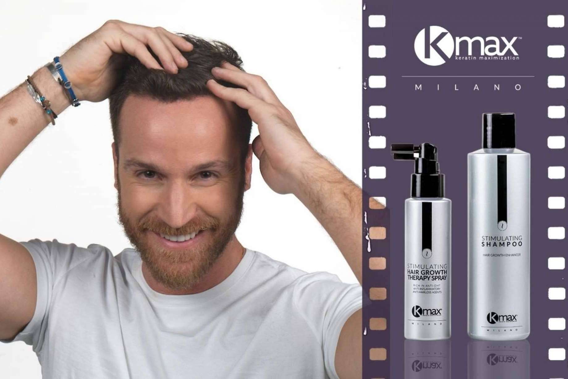 KMax ofrece un tratamiento anticaída del cabello