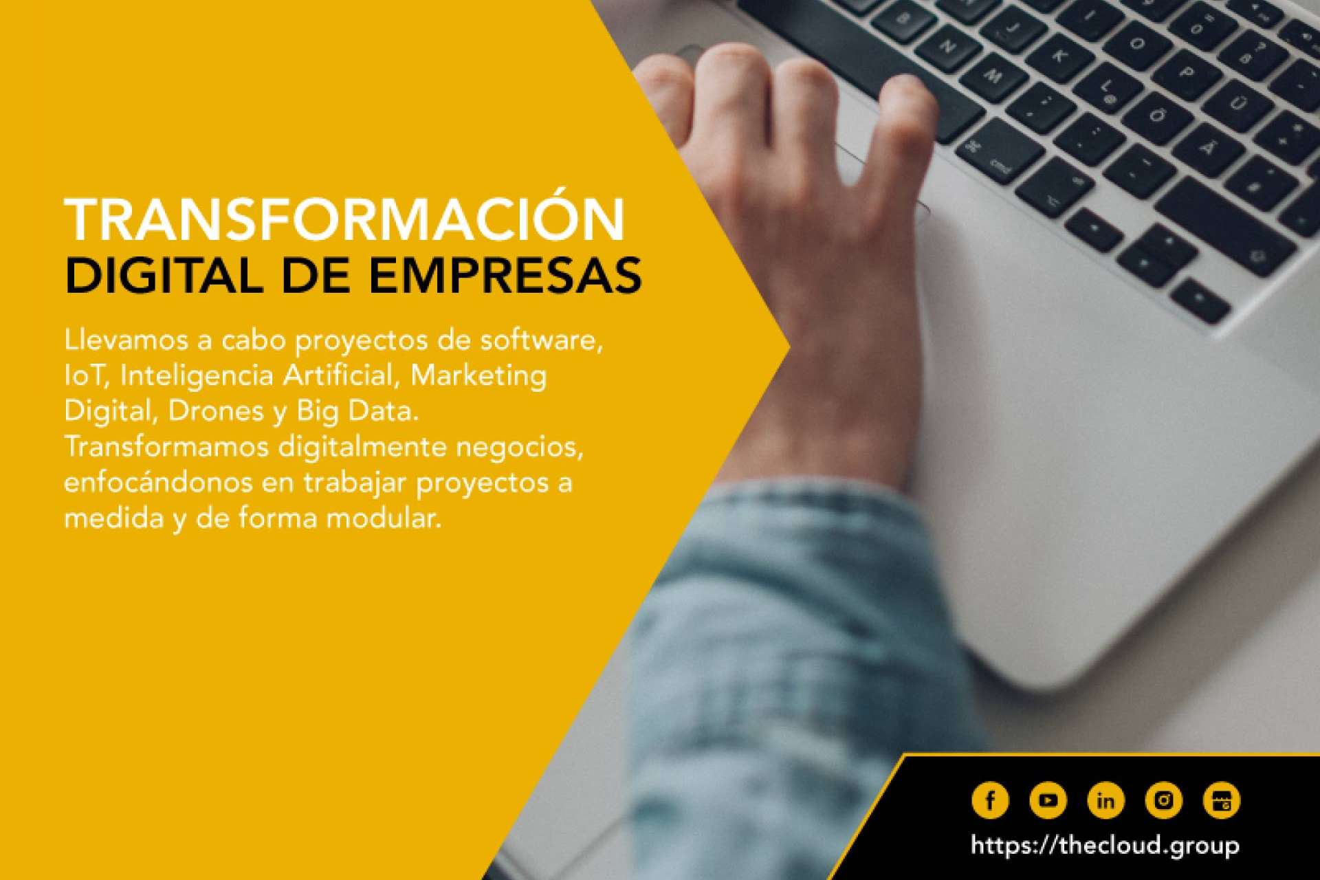 The Cloud Group es partner tecnológico en la transformación digital de empresas en Barcelona y alrededores