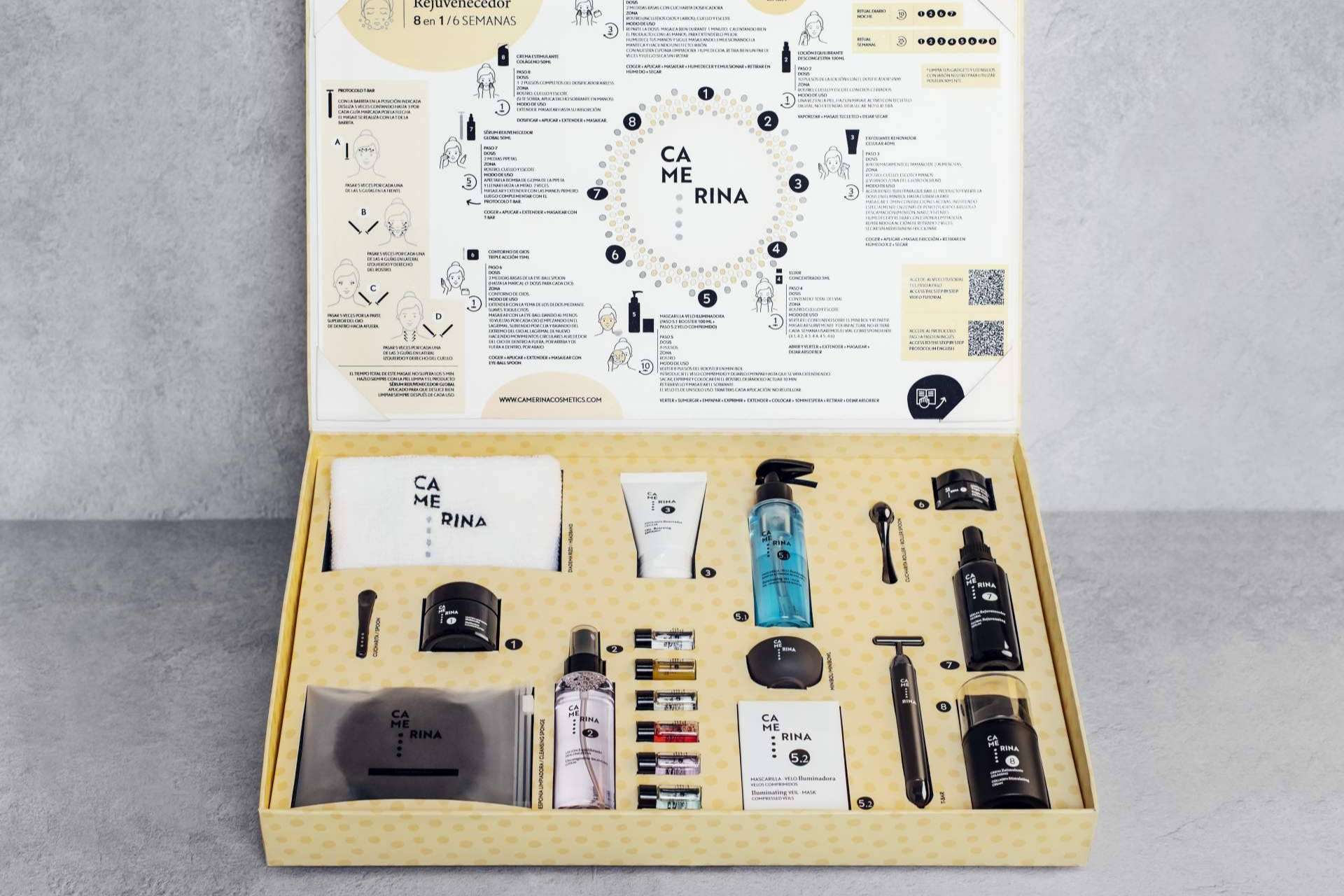 Camerina Box Linda plantea una rutina facial completa para un día especial