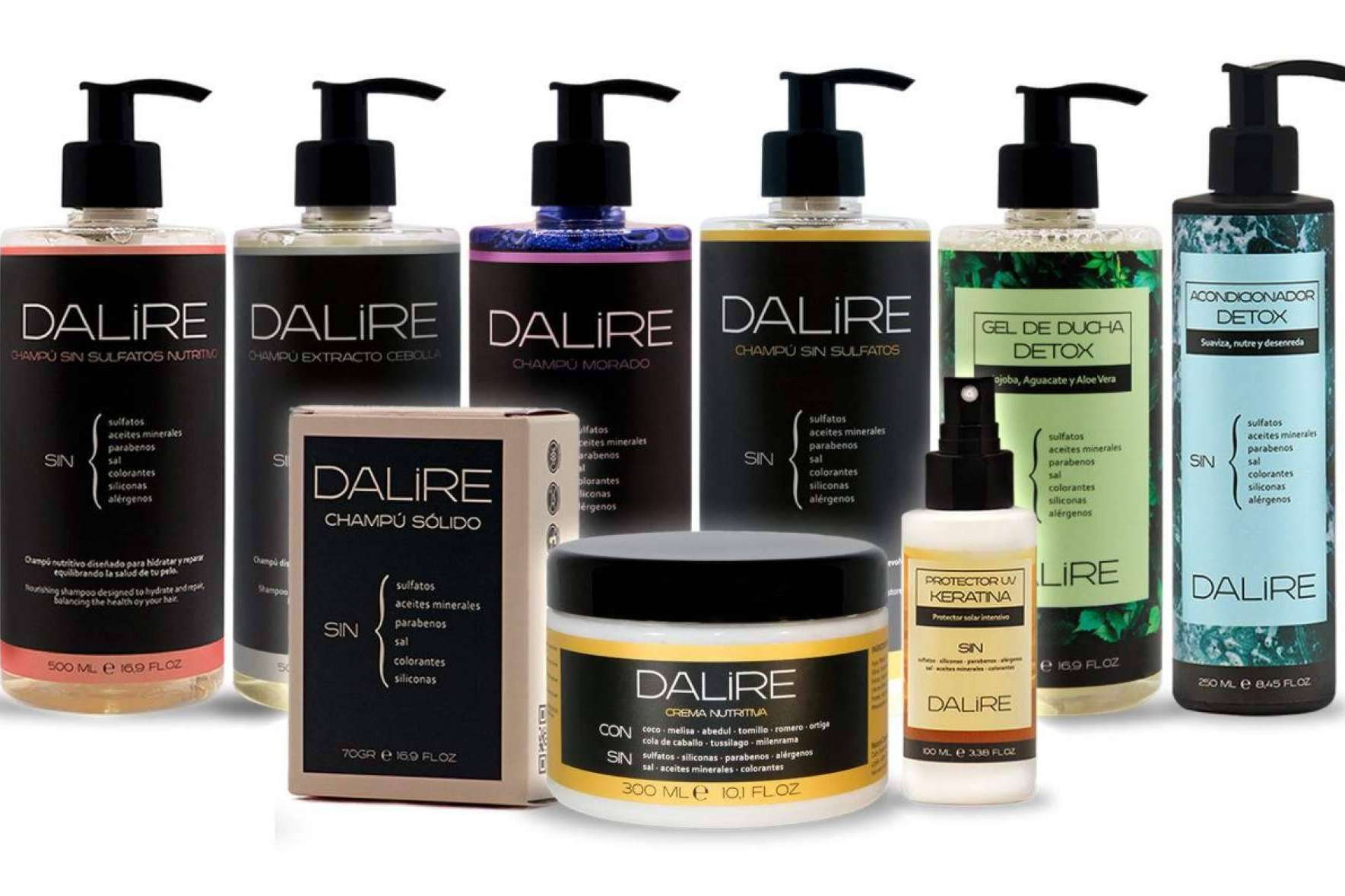 Uno de los mejores champús naturales con Dalire