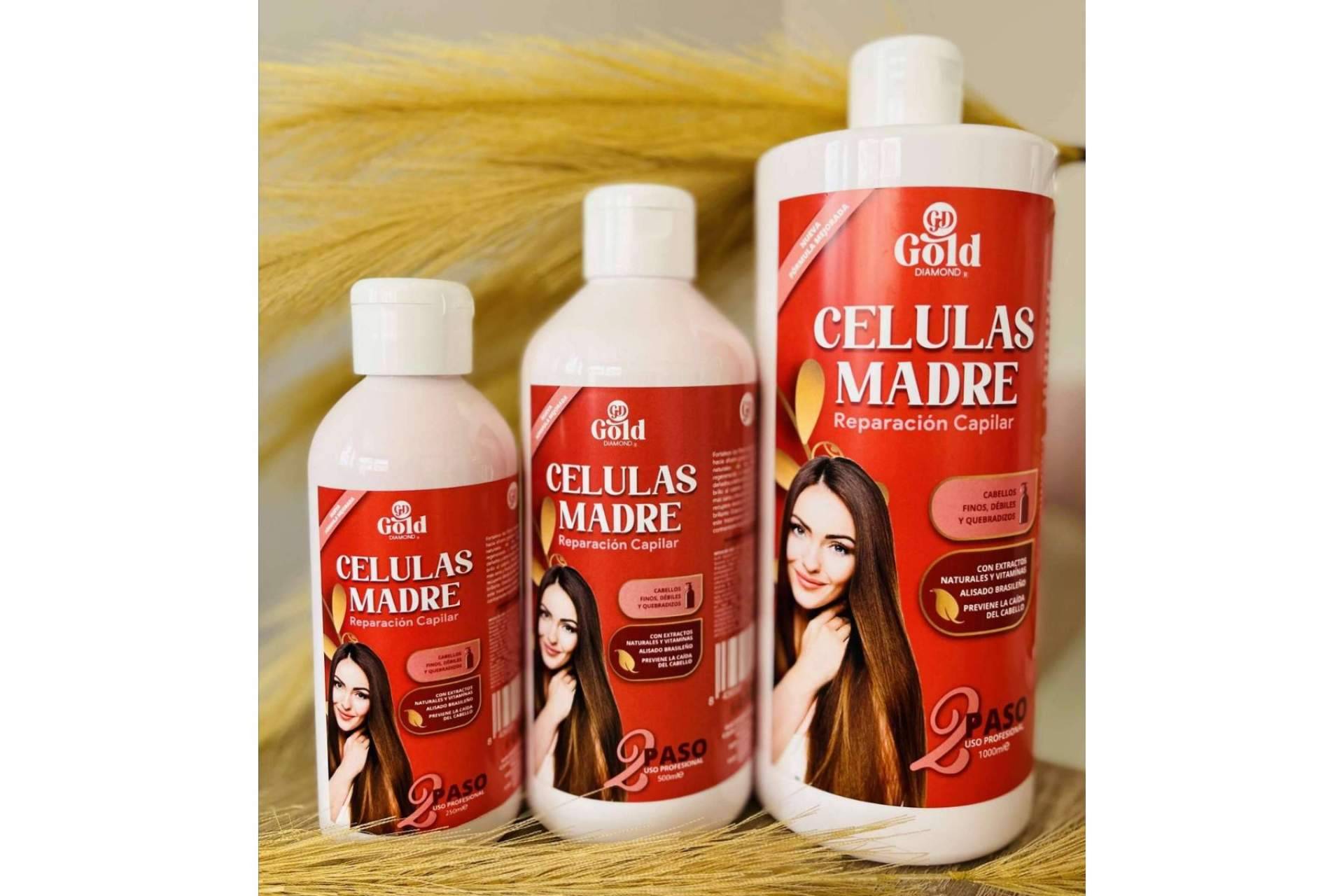 Reparar el cabello con el Kit de Células Madre de Gold DIAMOND