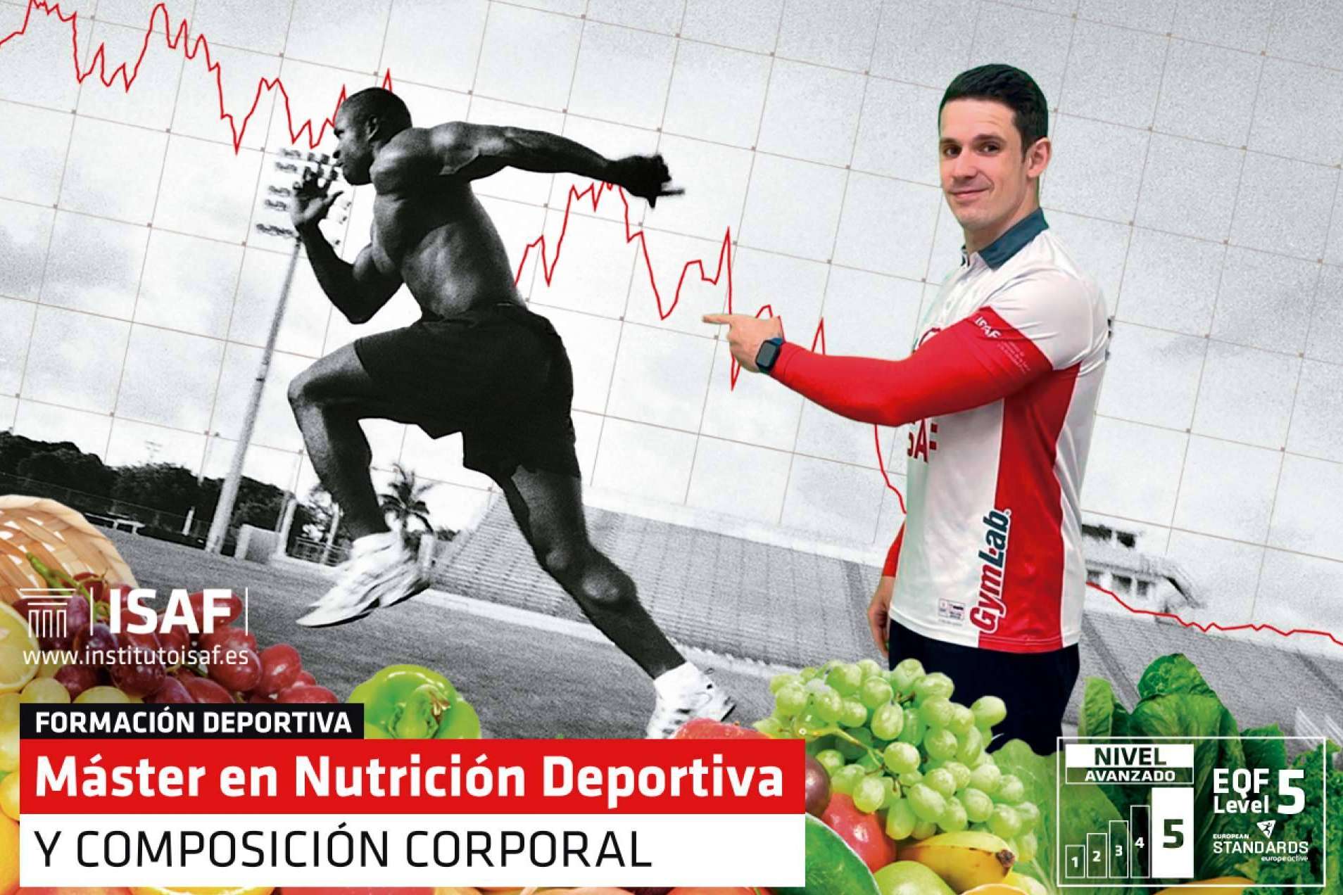 El Máster en Nutrición deportiva y Composición Corporal de ISAF