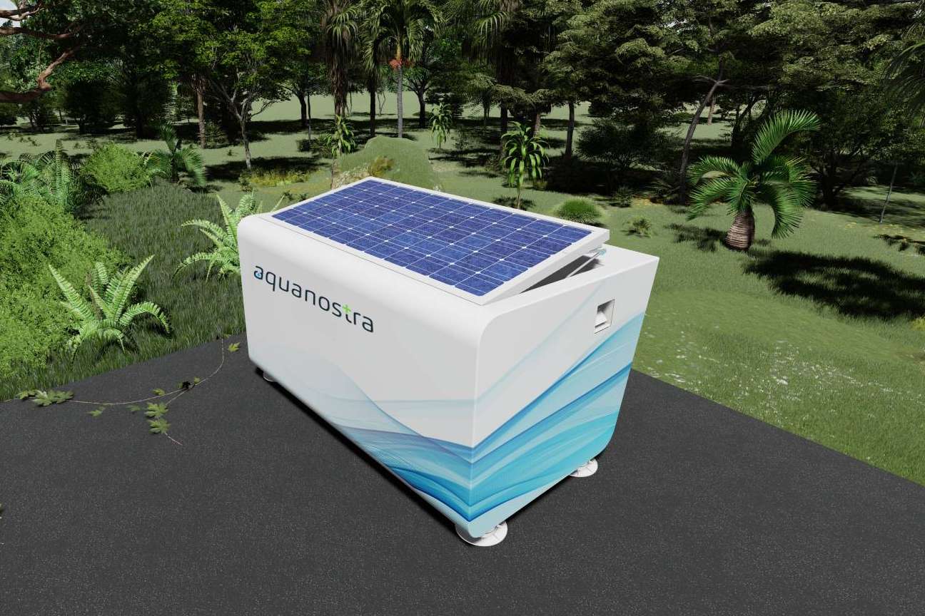 El colector de agua Aquanostra como solución ante el desabastecimiento de agua