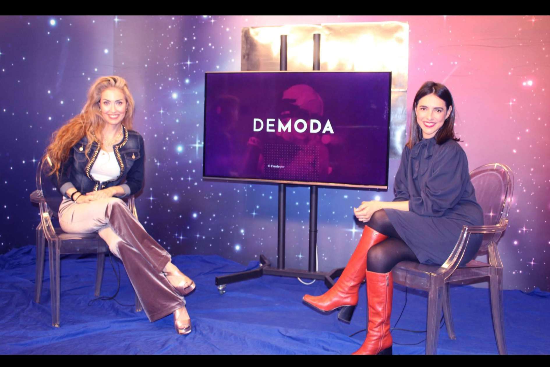 Las ventajas del yoga en DEMODA TV, según la actriz Cristina Brondo y la presentadora Míriam Victoria