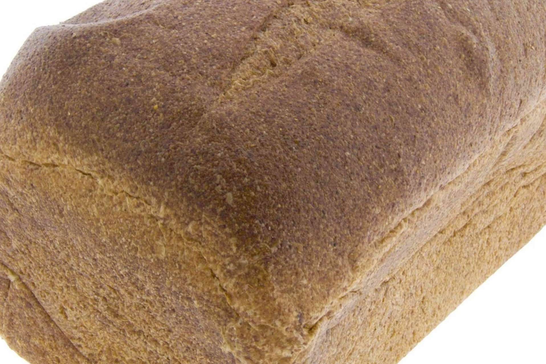 Pan de centeno sin sal, elaborado con harina integral y masa madre, en la firma Biopanadería