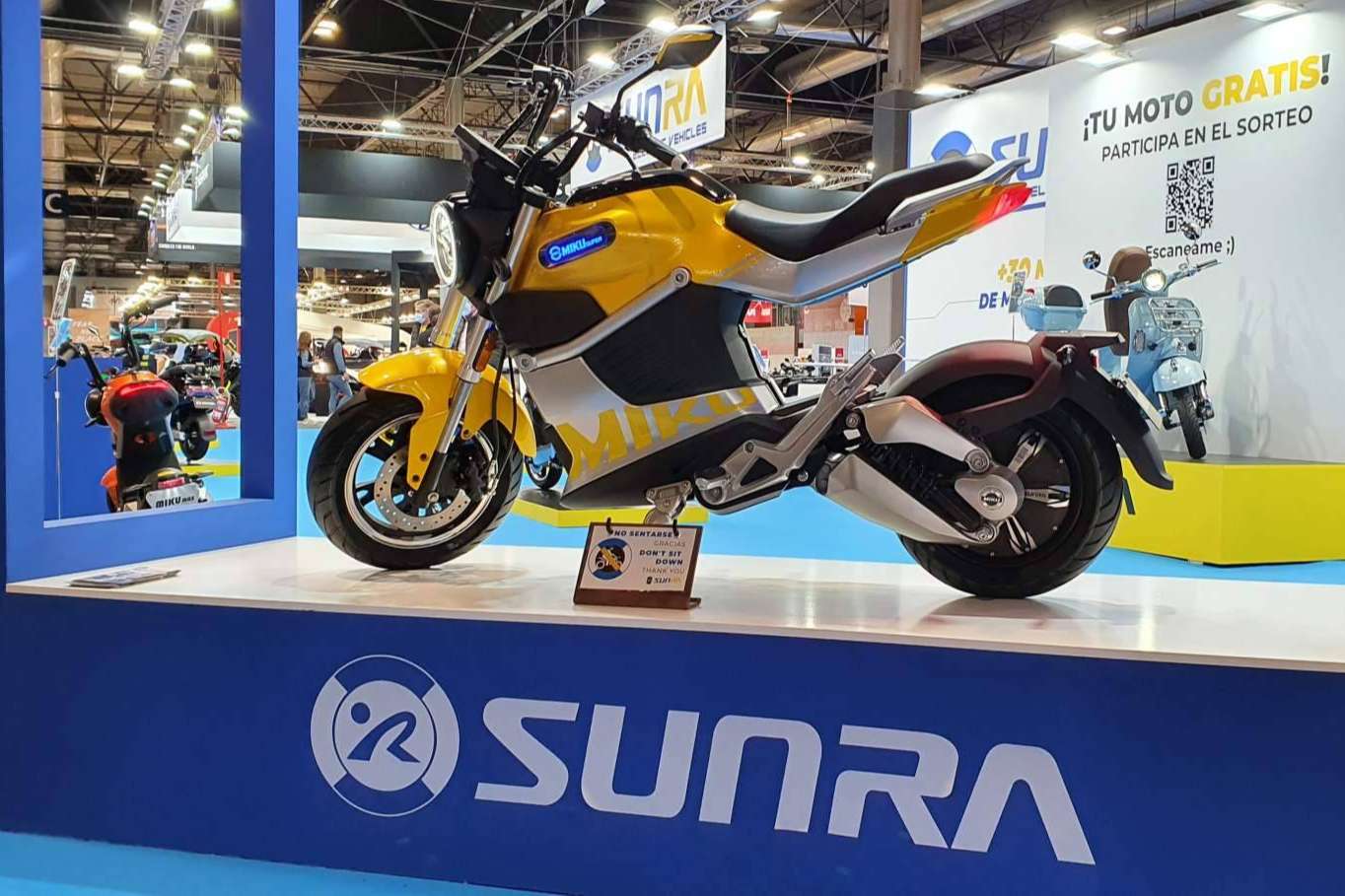 En la celebración de Vive la Moto, SUNRA arrasa como una de las marcas líderes en movilidad eléctrica