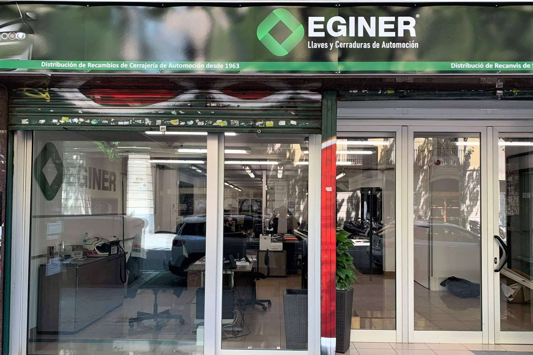 El nuevo local de la firma EGINER para el recambio de llaves y cerraduras, entre otros servicios