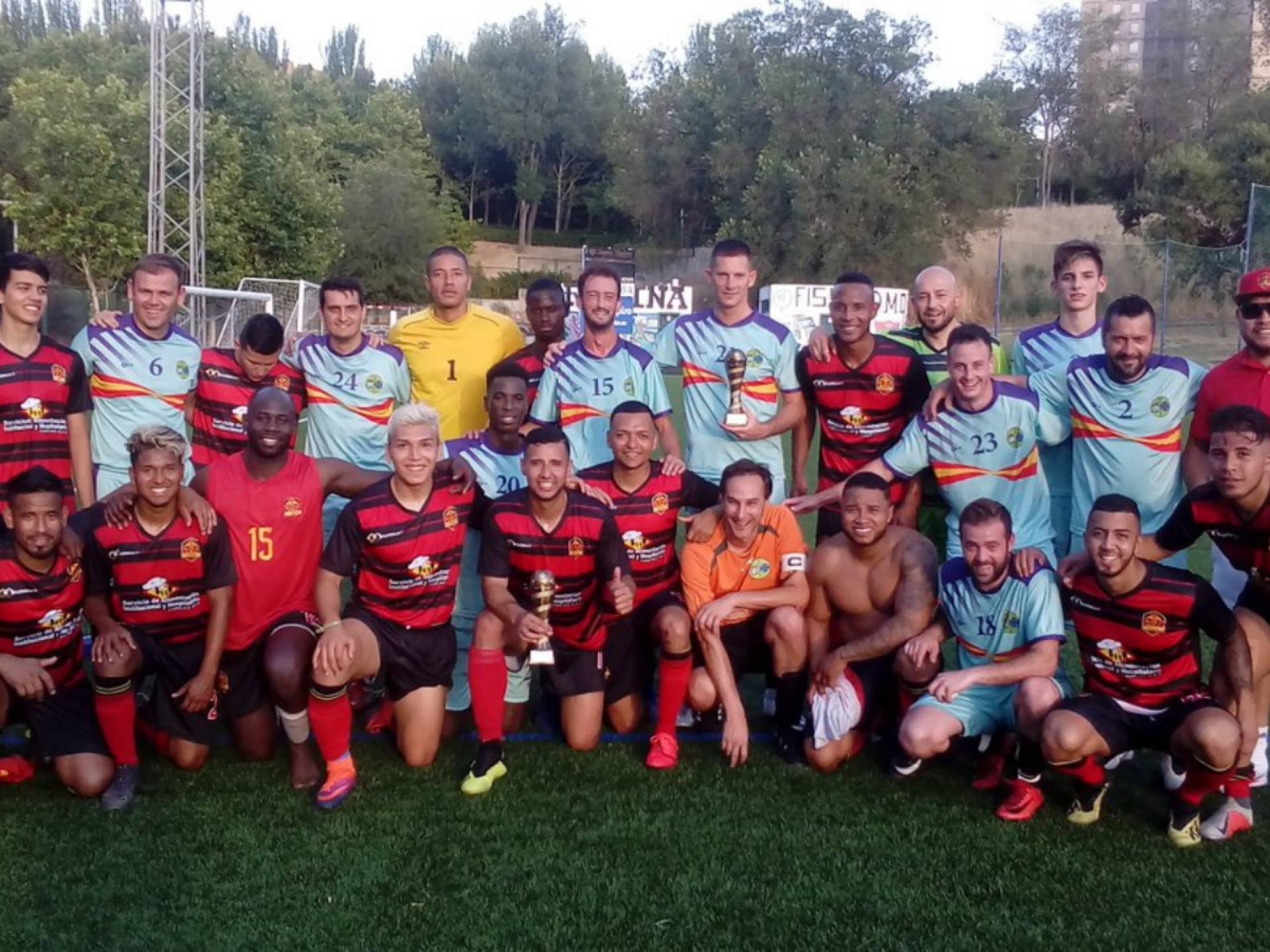 Jugar al fútbol en el extranjero durante las vacaciones
