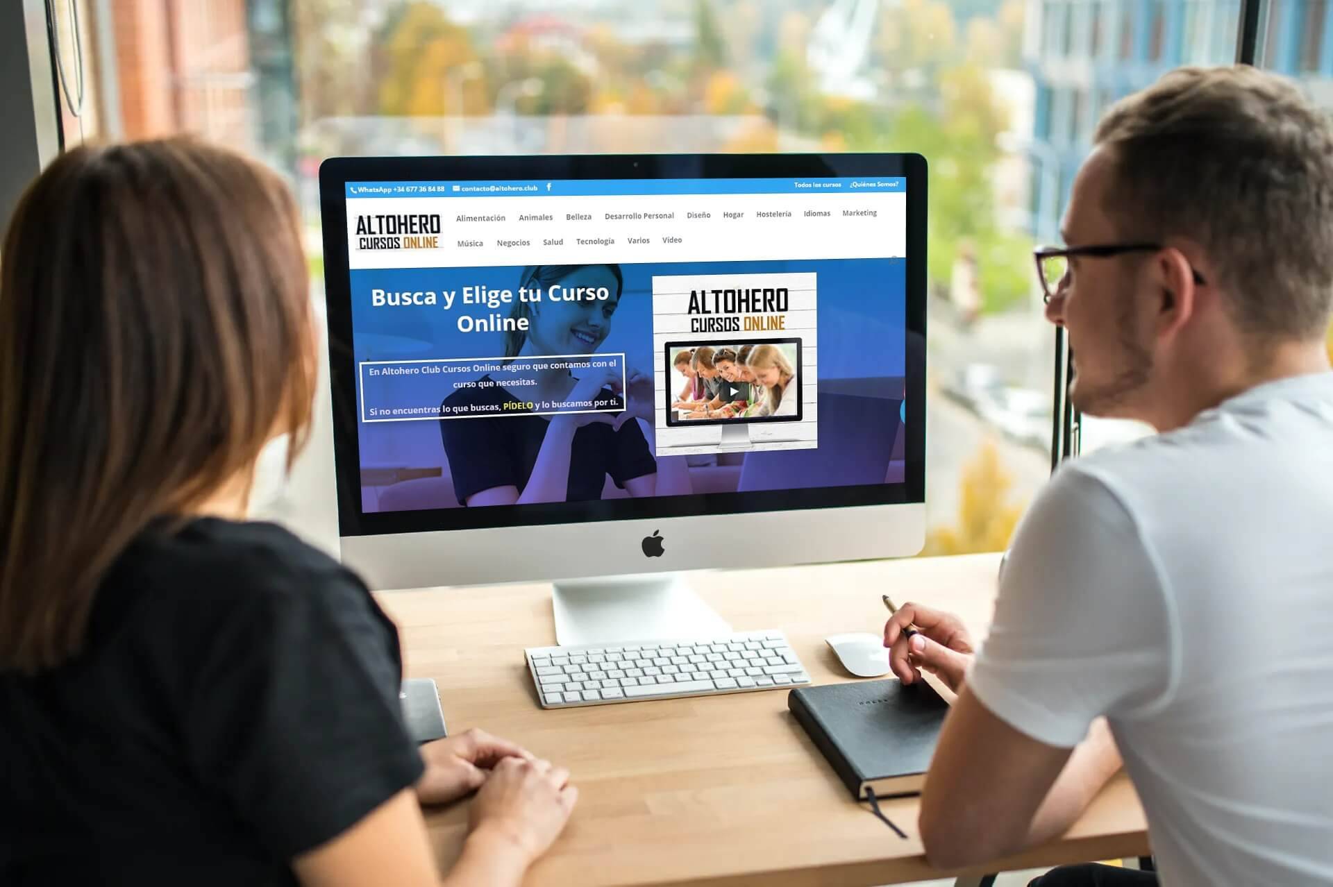 Educación a distancia y de calidad con Altohero Cursos Online
