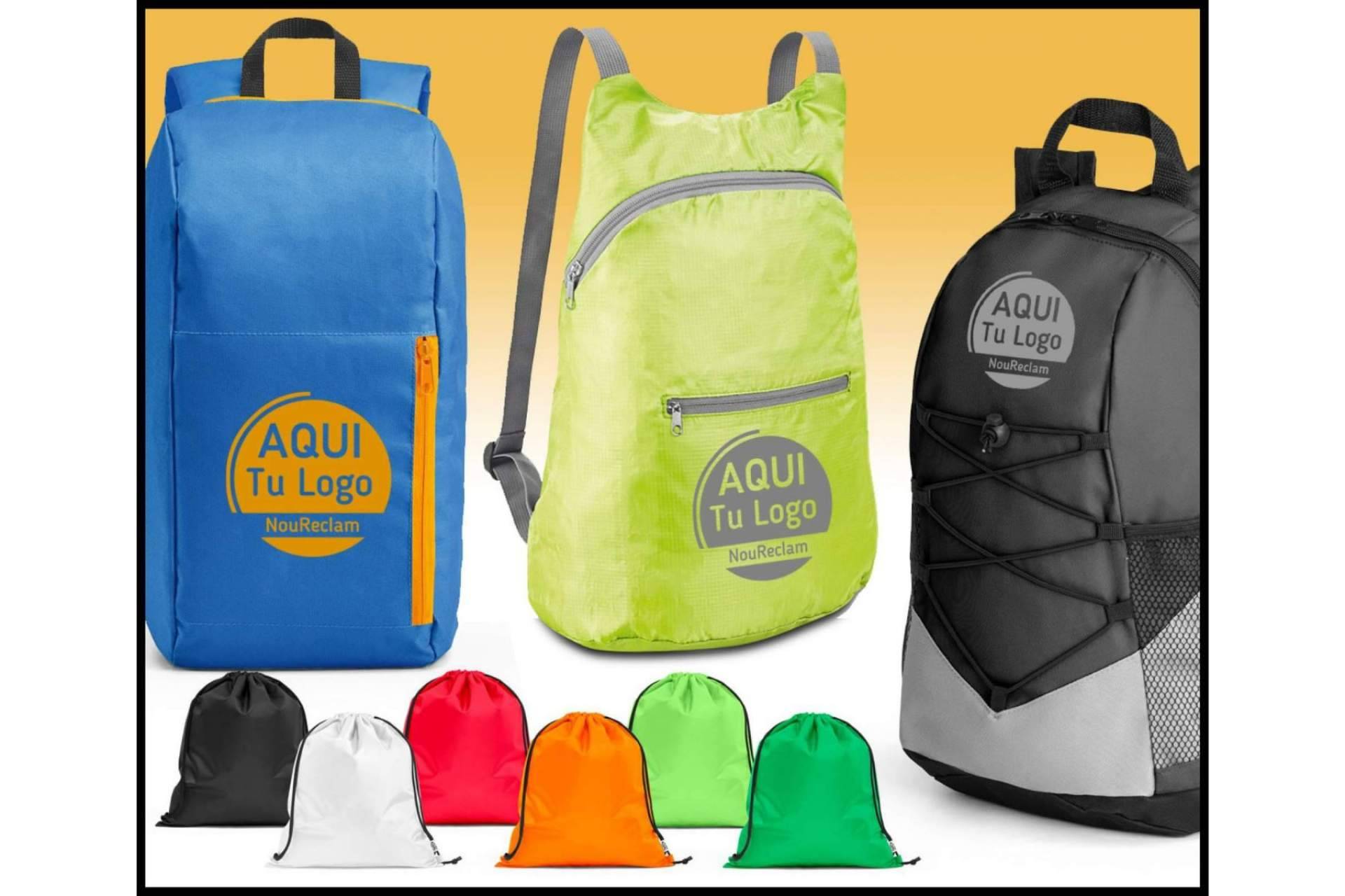 NouReclam ofrece mochilas personalizadas económicas para publicidad
