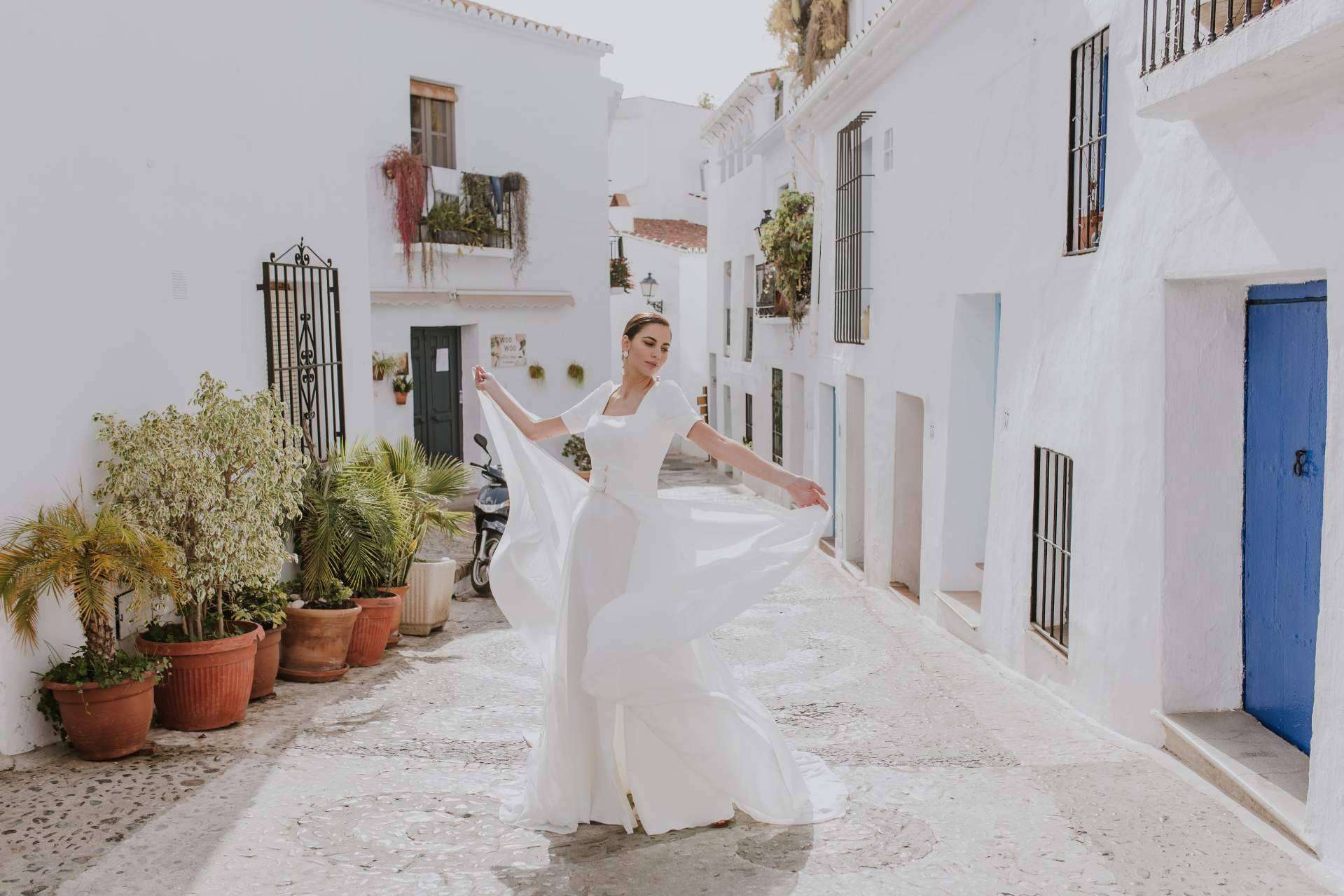 Un vestido único para cada novia, la filosofía de Silvia Fernández