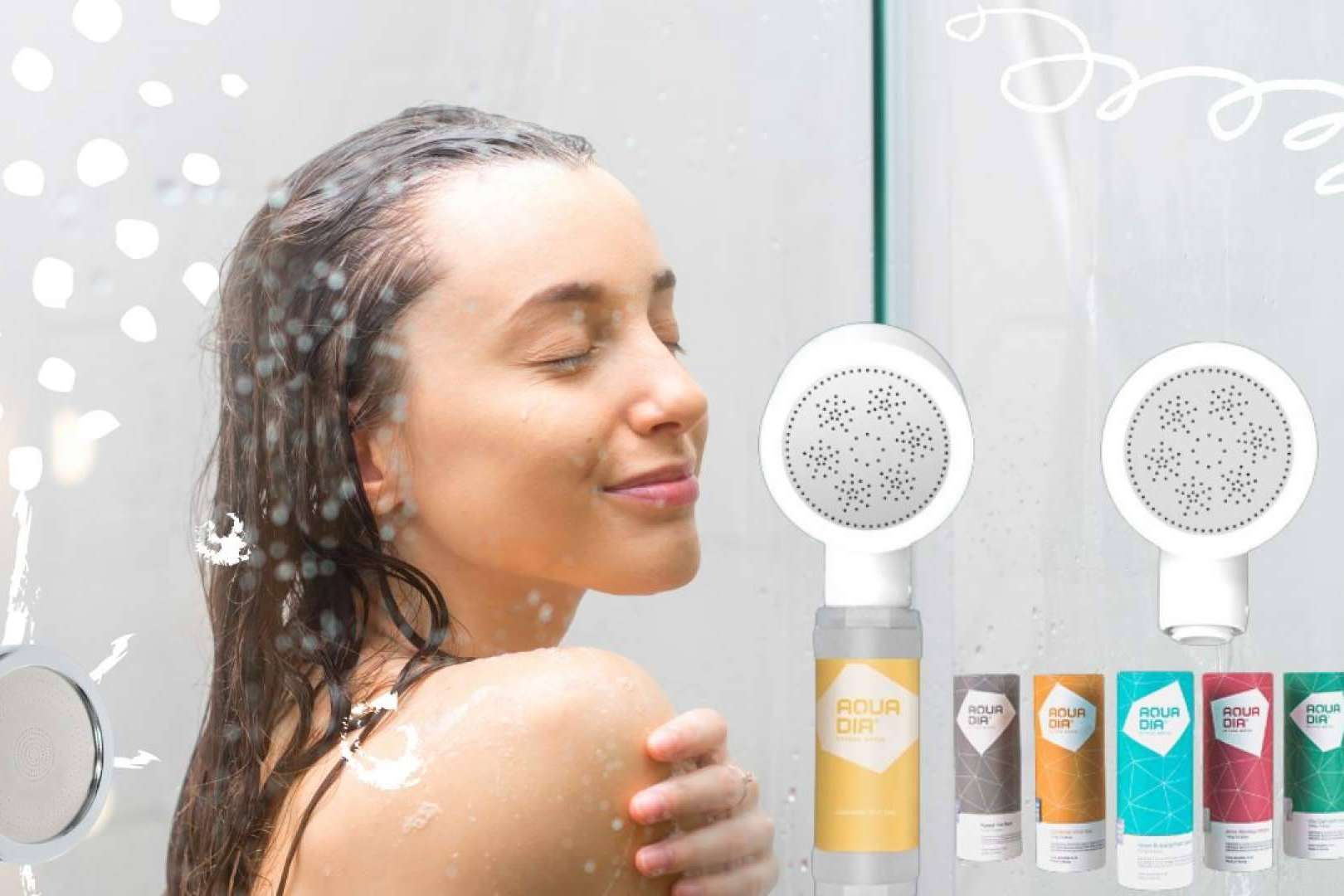 Los filtros universales para ducha con aromaterapia Beyond Water