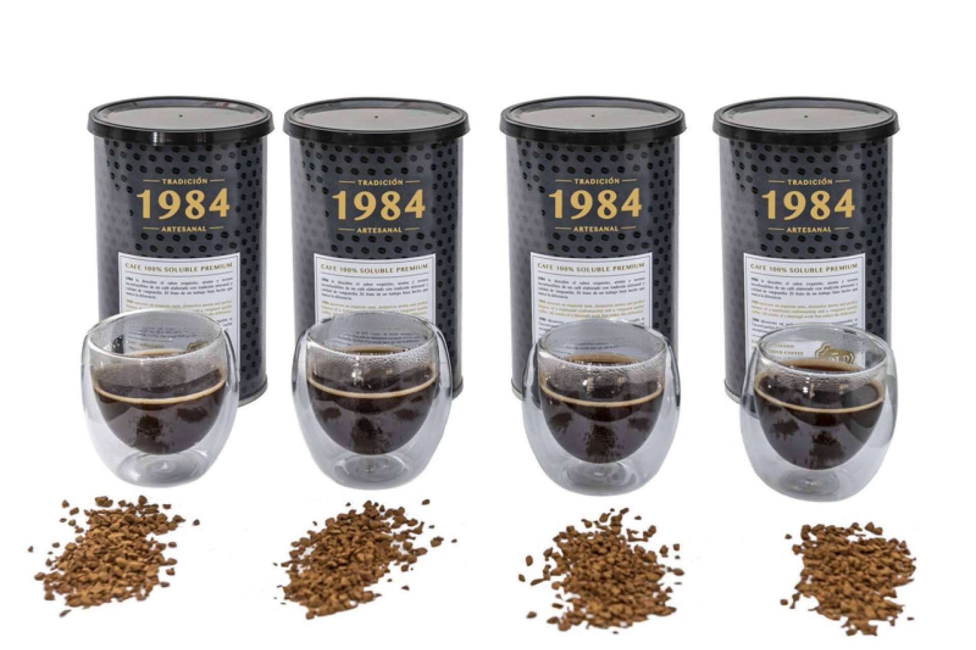 El café soluble perfecto para disfrutar tanto en los bares como en casa de la mano de Cafés 1984