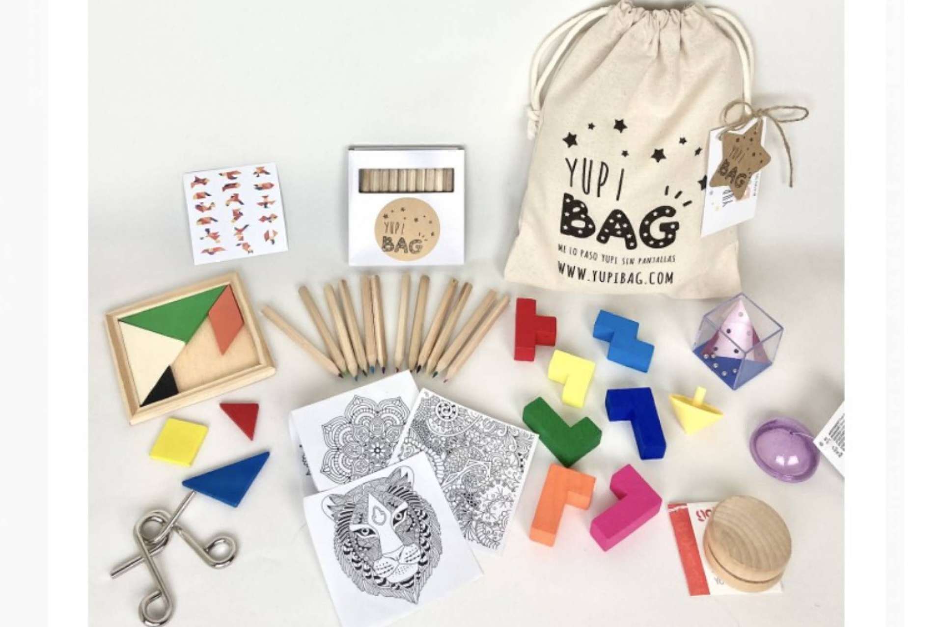 Juguetes educativos para todas las edades, con YupiBag