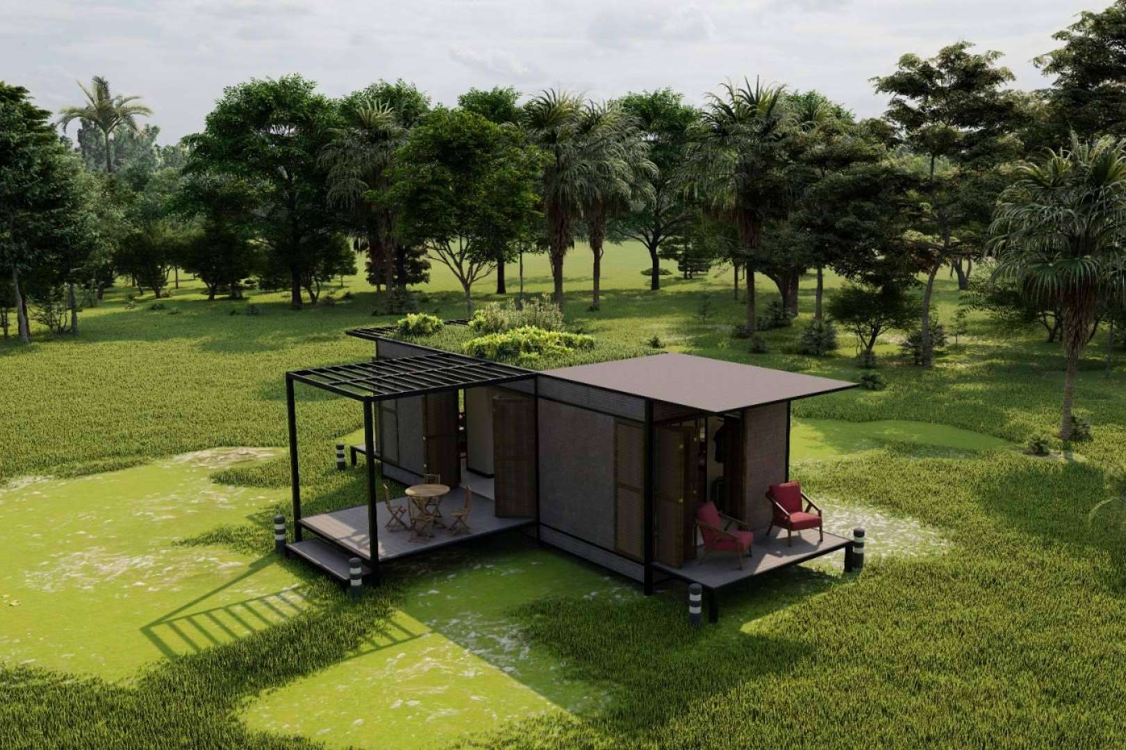 El proyecto de construcción modular ecológica de Abadecom