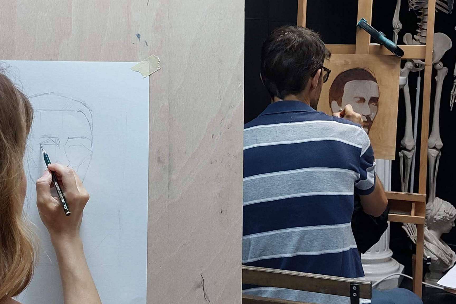 Acerca del programa anual de dibujo y pintura académica de Estudio Ilógico