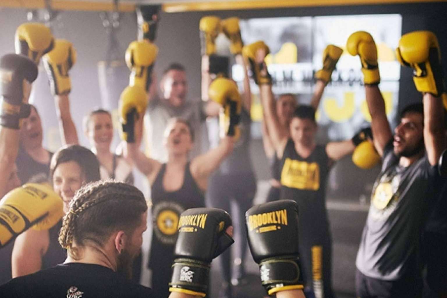 Entrenamiento total en el gimnasio de Málaga Brooklyn Fitboxing
