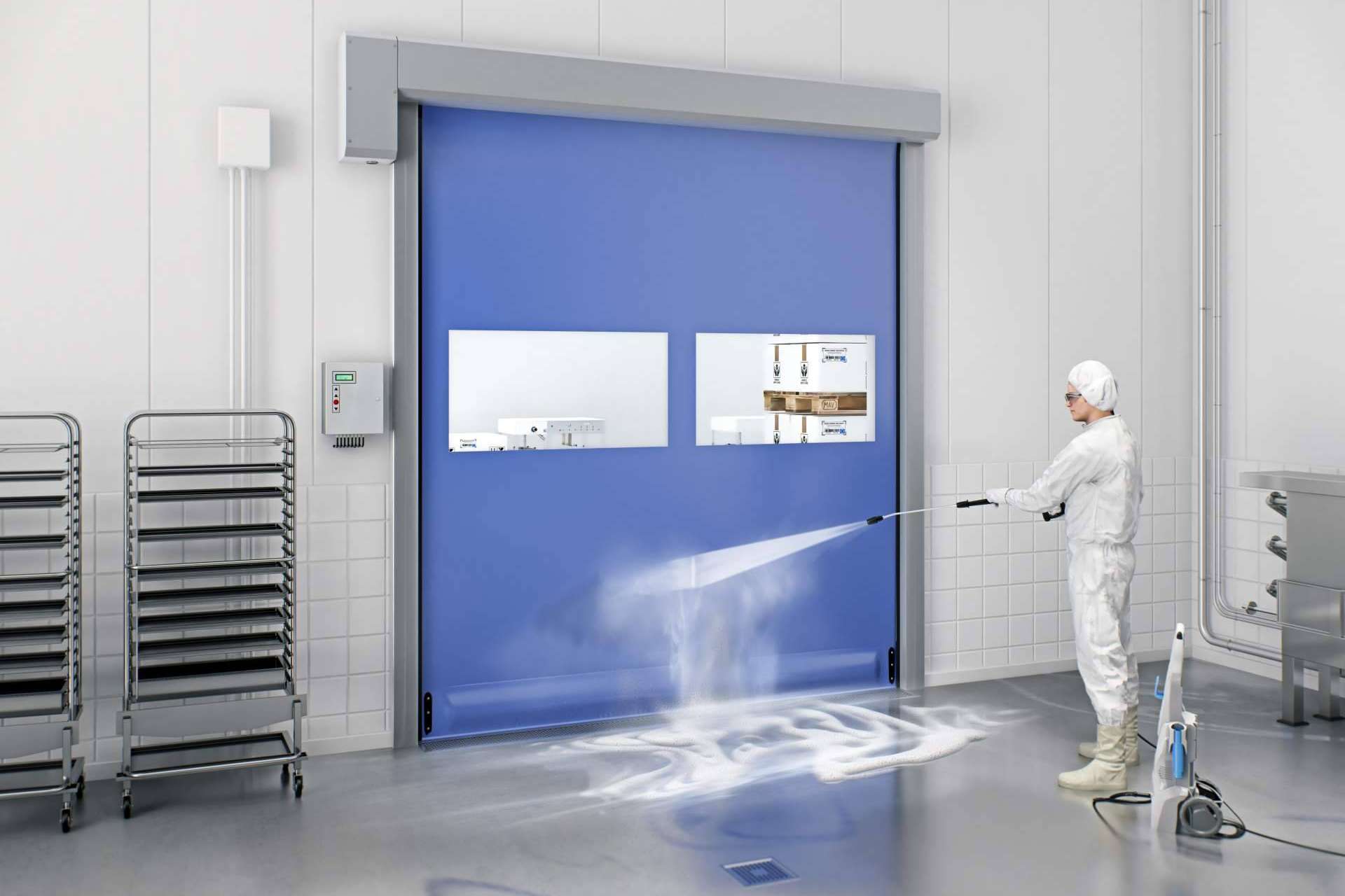 Expertos en puertas rápidas, con ASSA ABLOY
