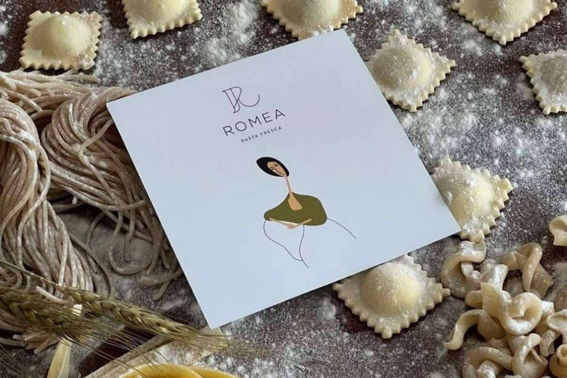 Pasta fresca a domicilio para vivir la experiencia de la cocina italiana con Romea