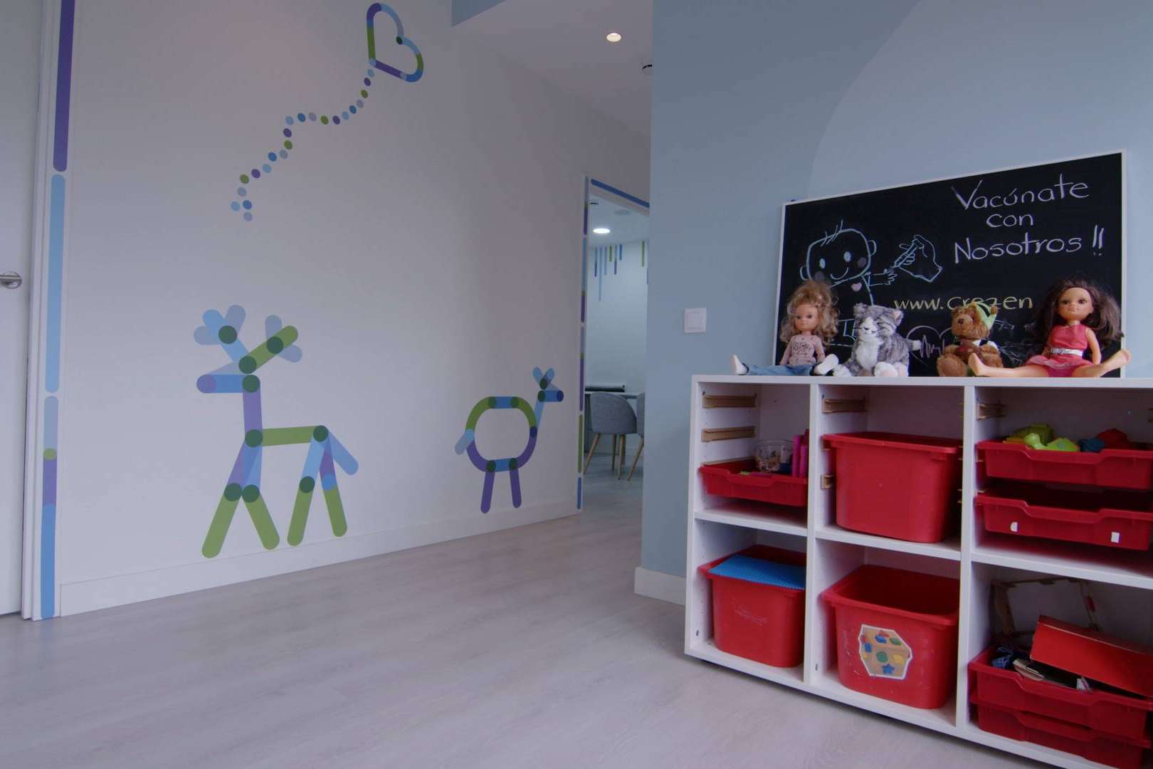 La clínica infantil Crezen enumera sus valores y servicios