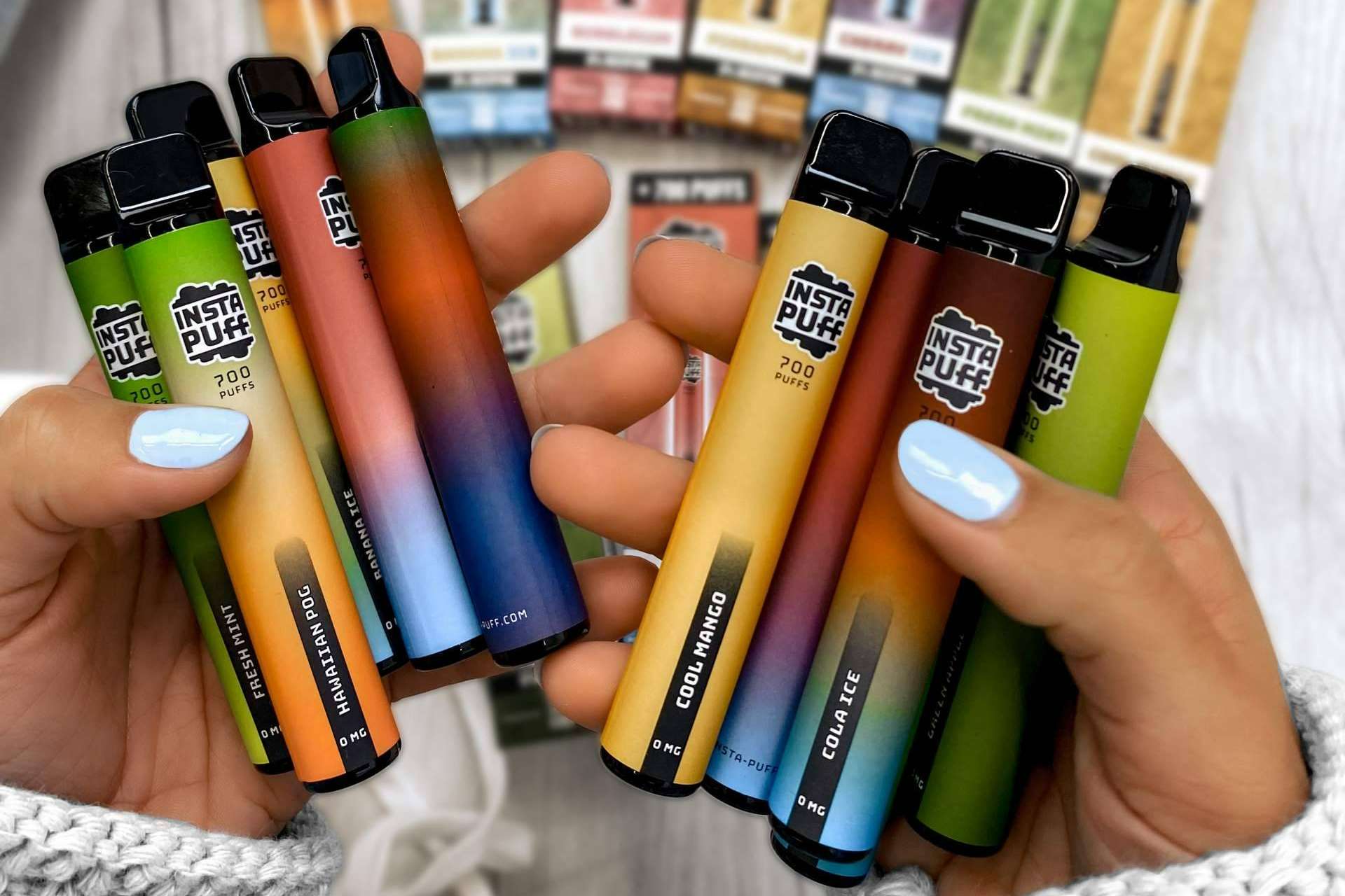 Aroma King dispone de Insta Puff, la marca de vapers de éxito en España