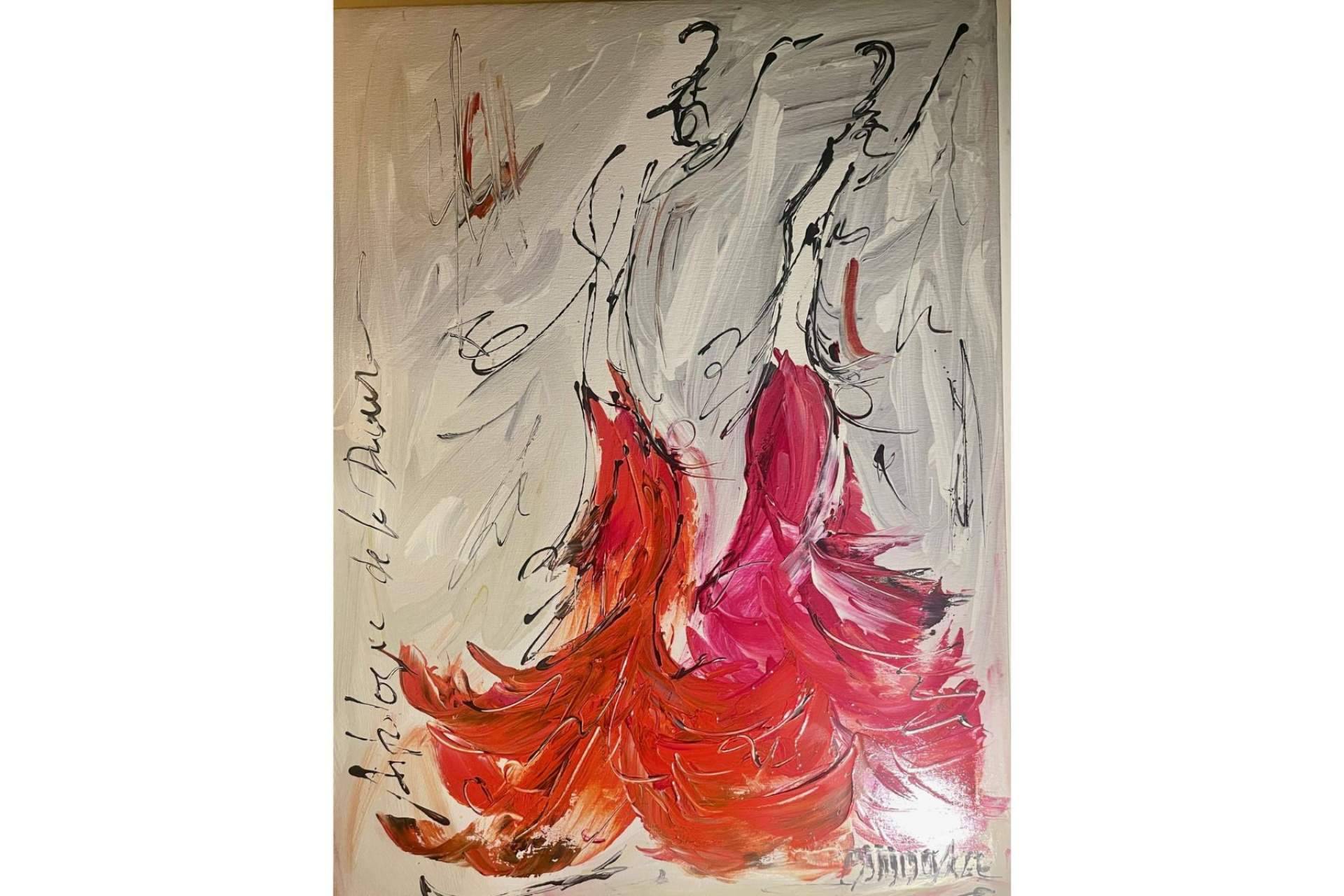 El arte flamenco diferente y abstracto de Cristina Casadevall