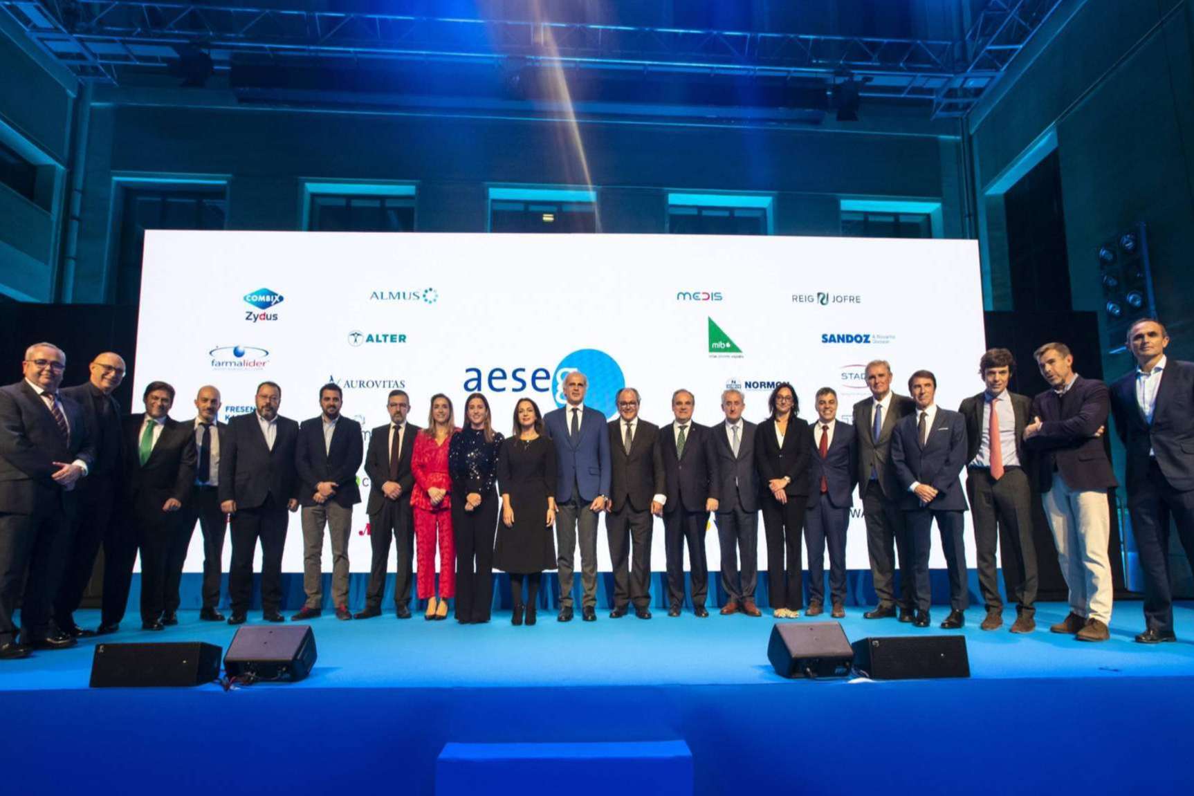 El 25 aniversario de los medicamentos genéricos en España se celebra con una emotiva gala en Madrid organizada por AESEG