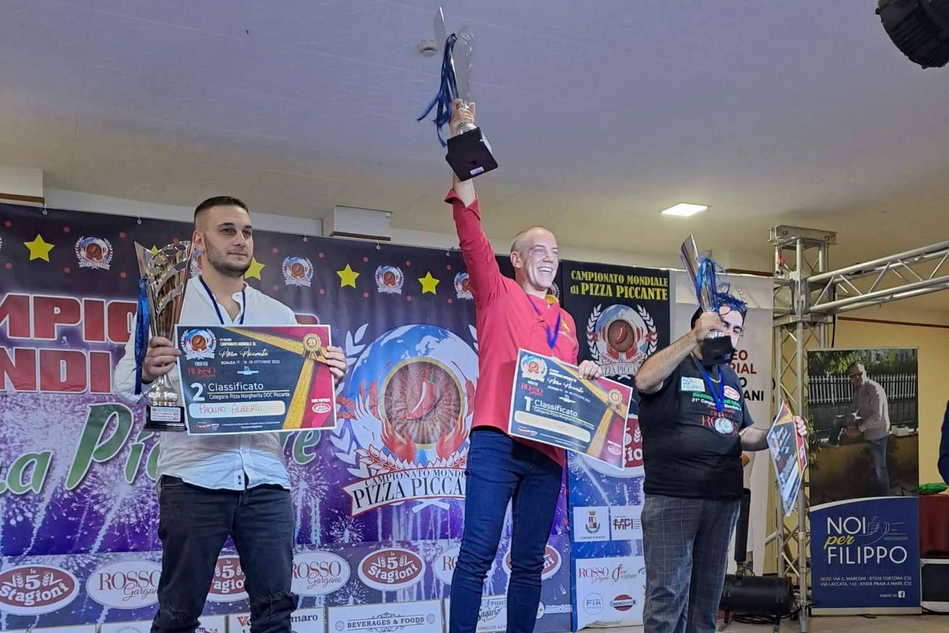 El pizzero español de Il Cortile campeón del mundo de pizza picante es Marco Bianchi