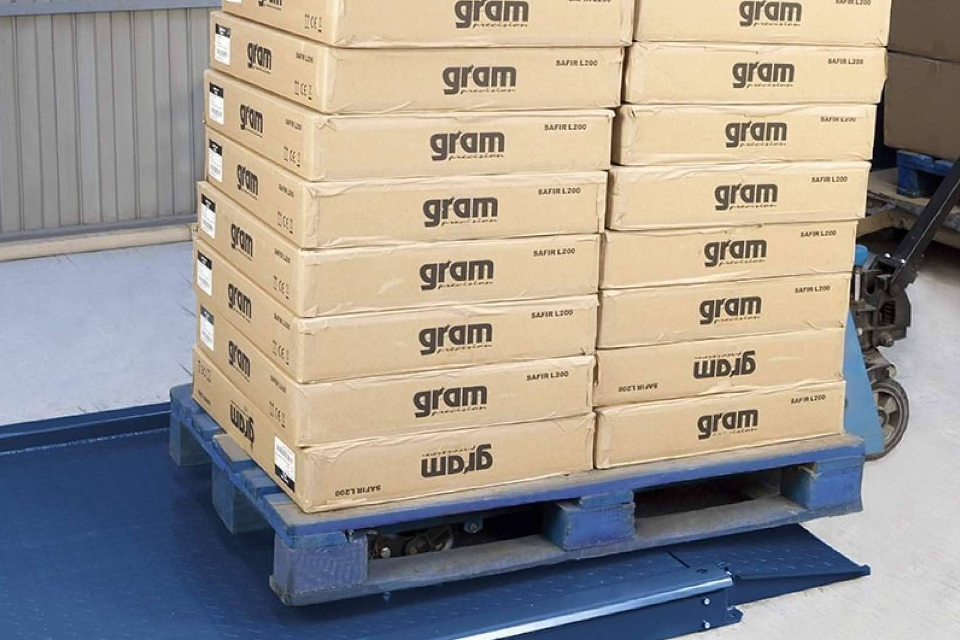Básculas de suelo para pesar palés disponibles en Balanzas Digitales