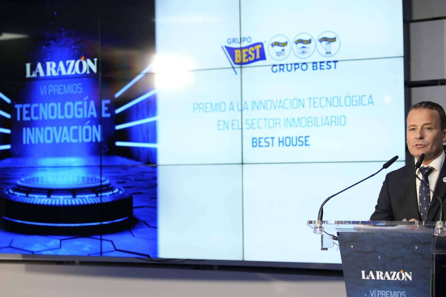 Best House es premiada en los VI Premios Tecnología e Innovación que otorga el Diario la Razón